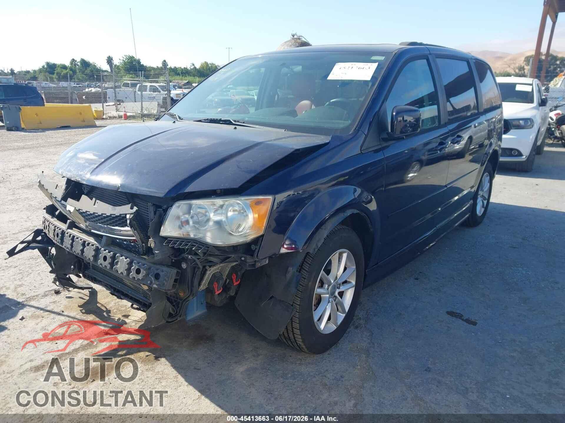 DODGE GRAND CARAVAN 2013 - 2C4RDGCGXDR738283