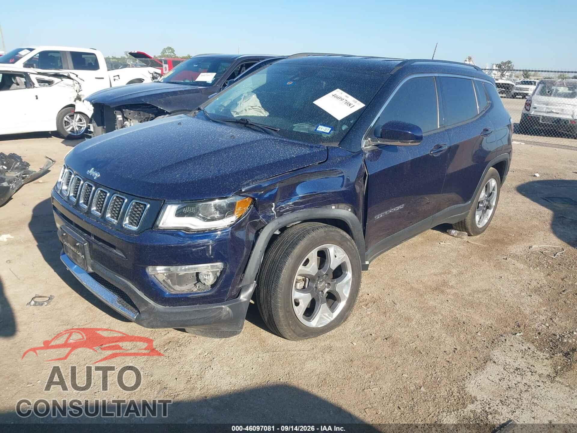 JEEP COMPASS 2018 - 3C4NJCCB3JT405632