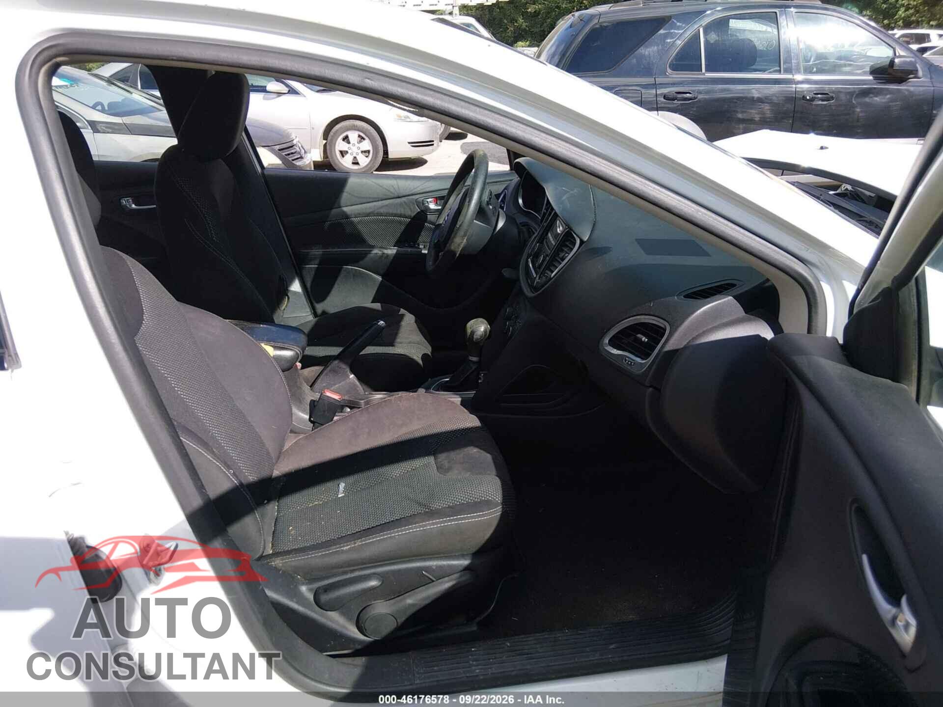 DODGE DART 2015 - 1C3CDFBB2FD158641