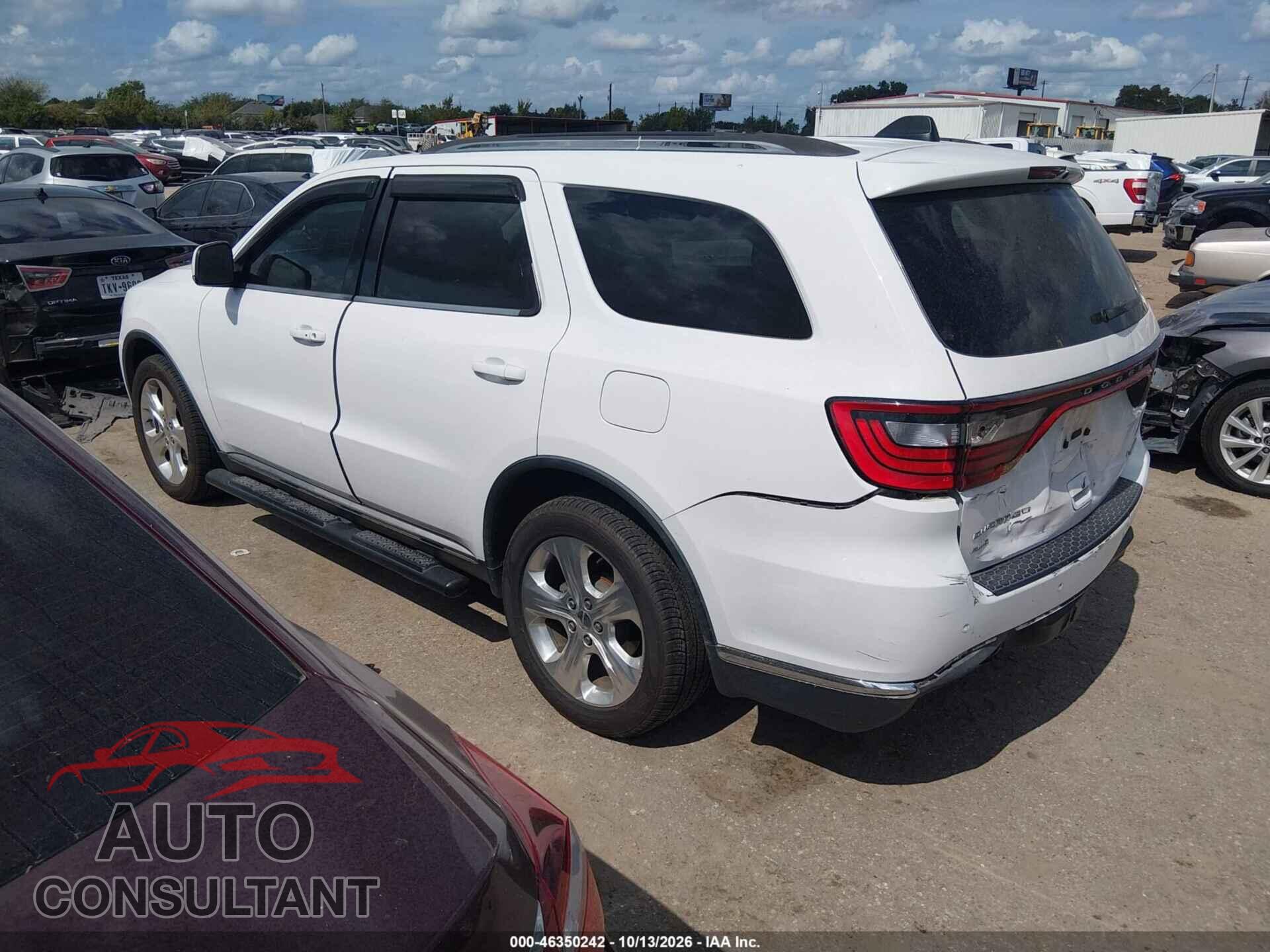 DODGE DURANGO 2015 - 1C4RDJDG9FC850905