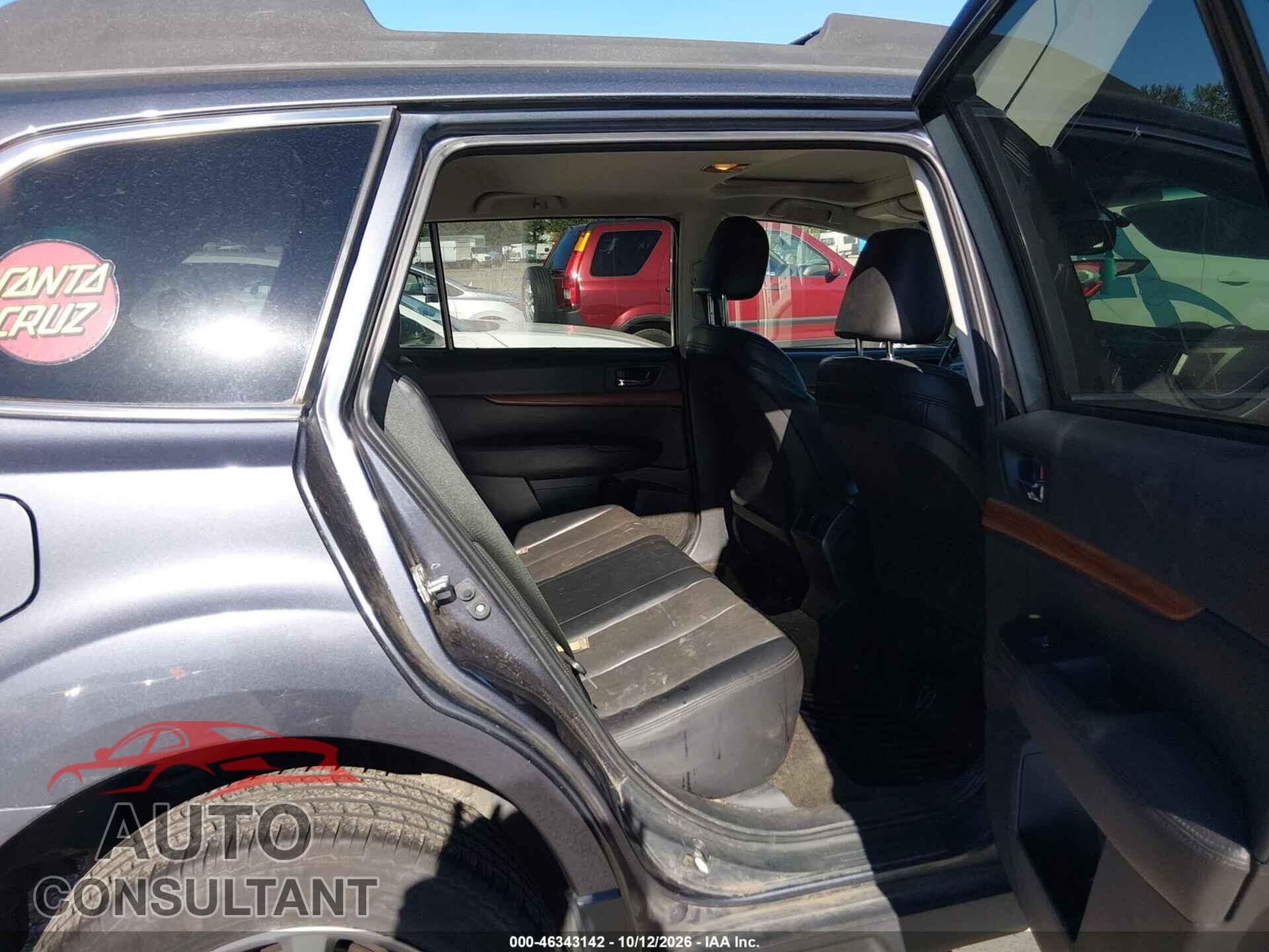 SUBARU OUTBACK 2014 - 4S4BRBLC8E3299206