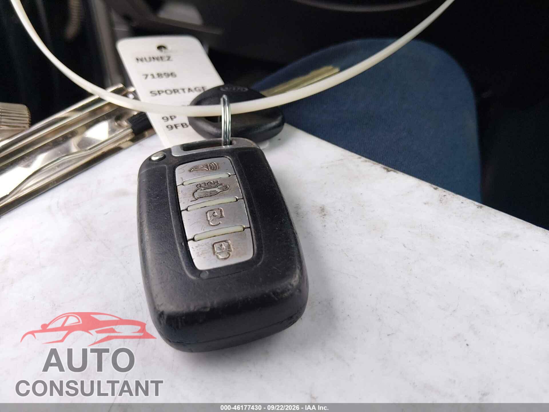 KIA SPORTAGE 2012 - KNDPC3A29C7172952