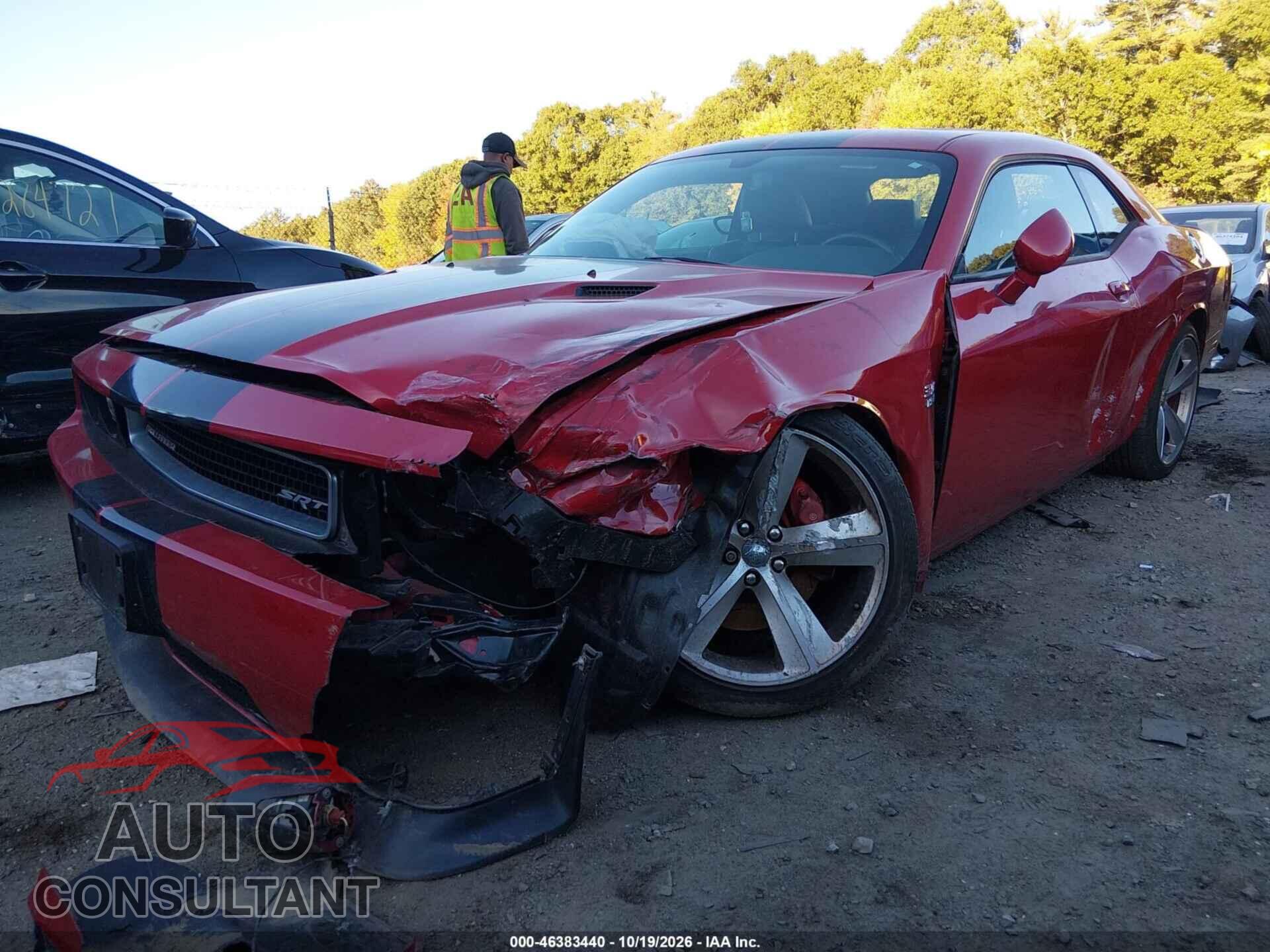 DODGE CHALLENGER 2012 - 2C3CDYCJ6CH127618