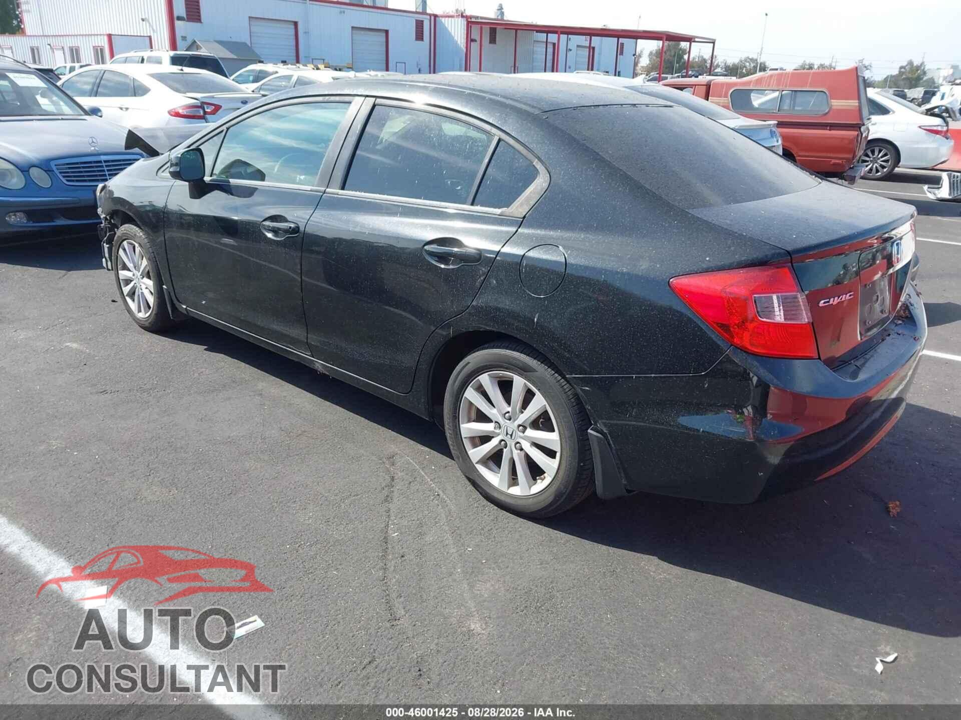 HONDA CIVIC 2012 - 19XFB2F86CE377859