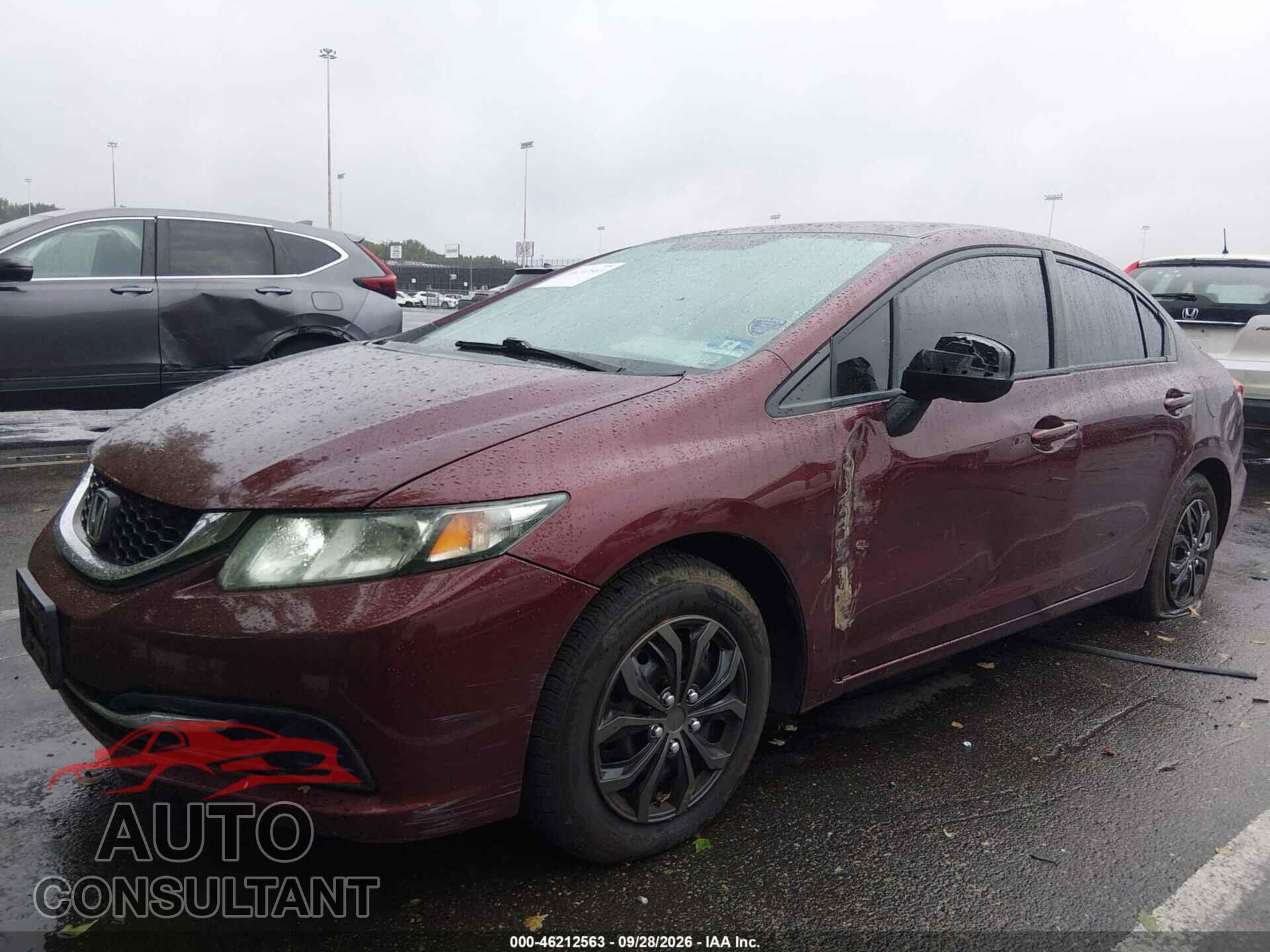 HONDA CIVIC 2013 - 2HGFB2F57DH600052