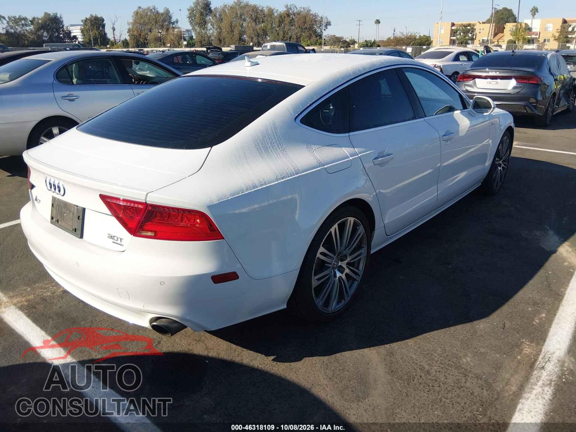 AUDI A7 2013 - WAUYGAFC2DN029575