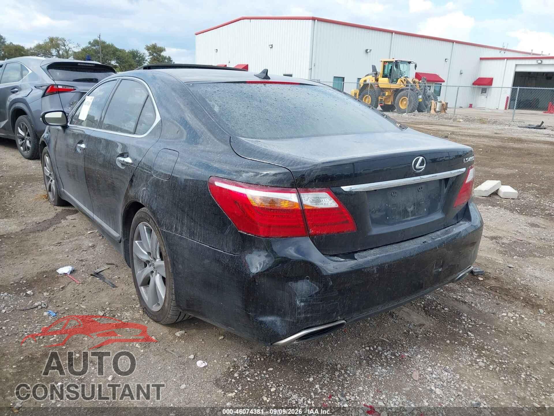 LEXUS LS 460 2011 - JTHBL5EF0B5107192