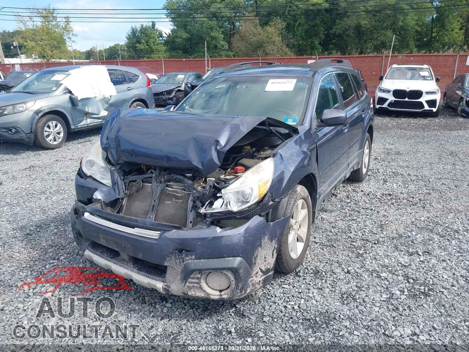 SUBARU OUTBACK 2014 - 4S4BRBLC8E3298119