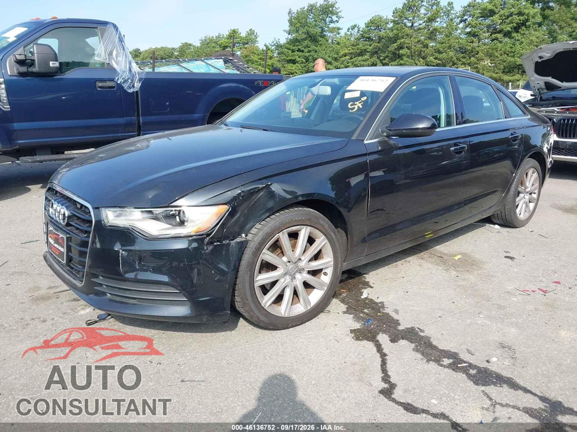 AUDI A6 2013 - WAUGFAFC4DN085886