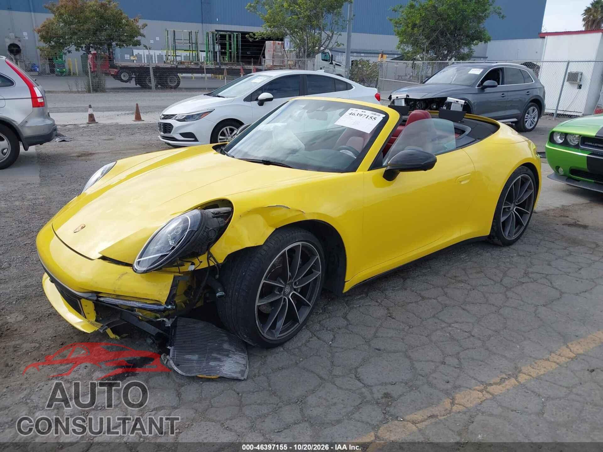 PORSCHE 911 2023 - WP0CA2A94PS238421