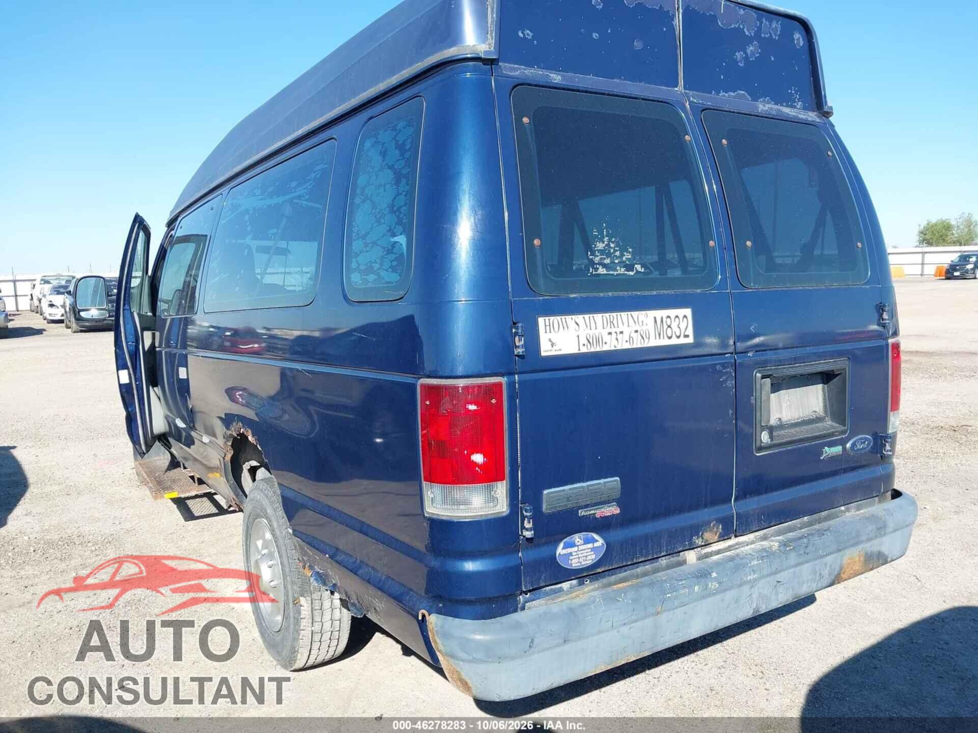 FORD E-350 SUPER DUTY 2010 - 1FBSS3BL2ADA95171