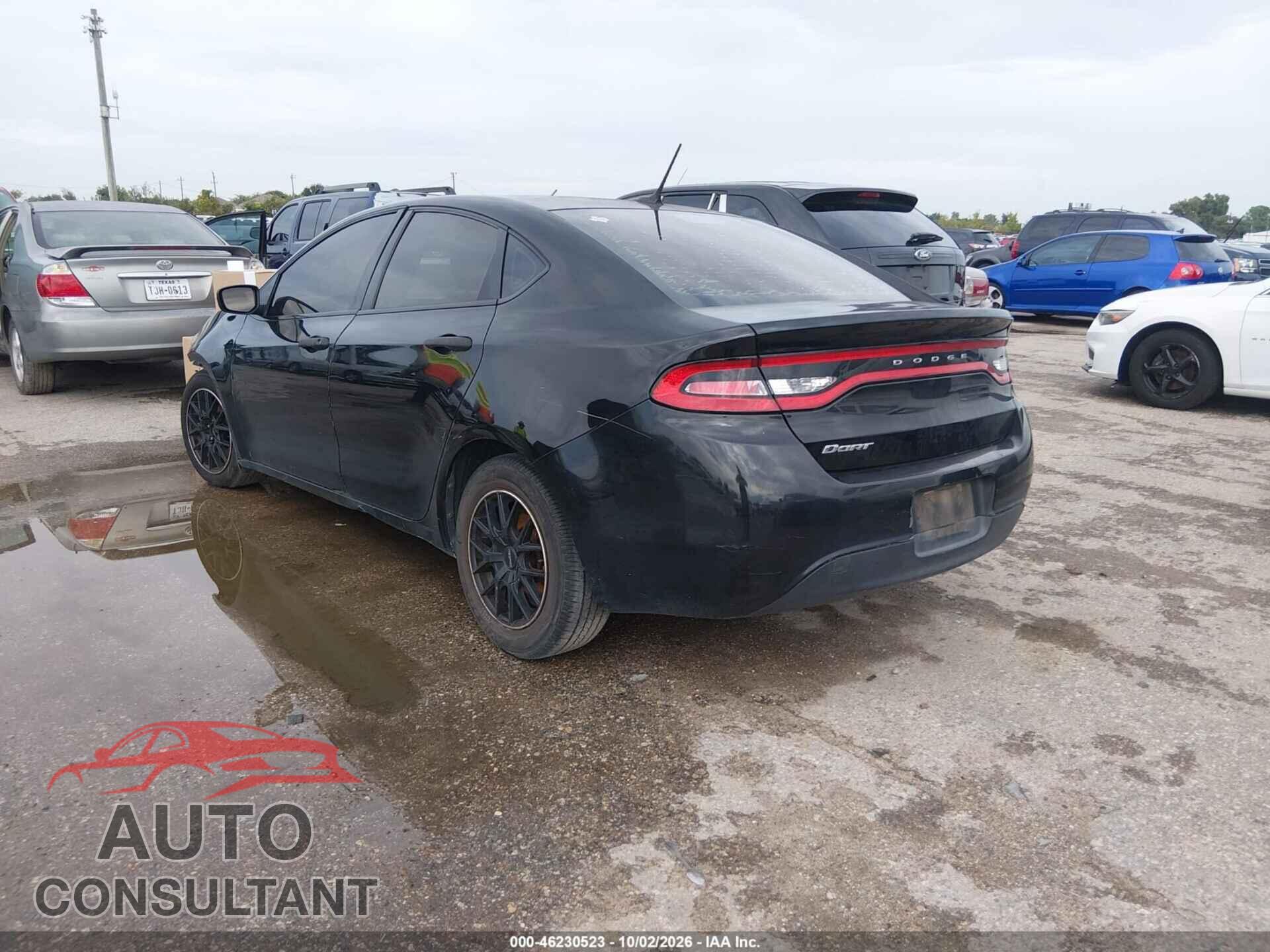 DODGE DART 2013 - 1C3CDFAA8DD337112