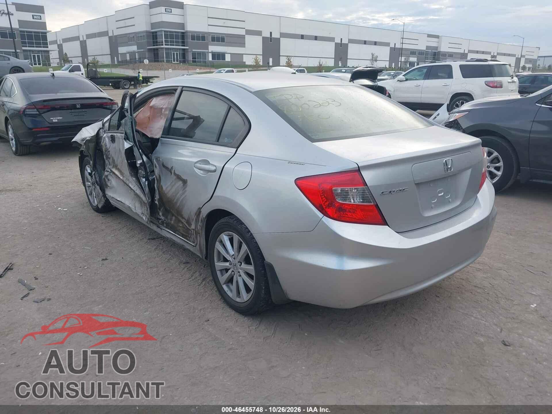 HONDA CIVIC 2012 - 2HGFB2F99CH32H914