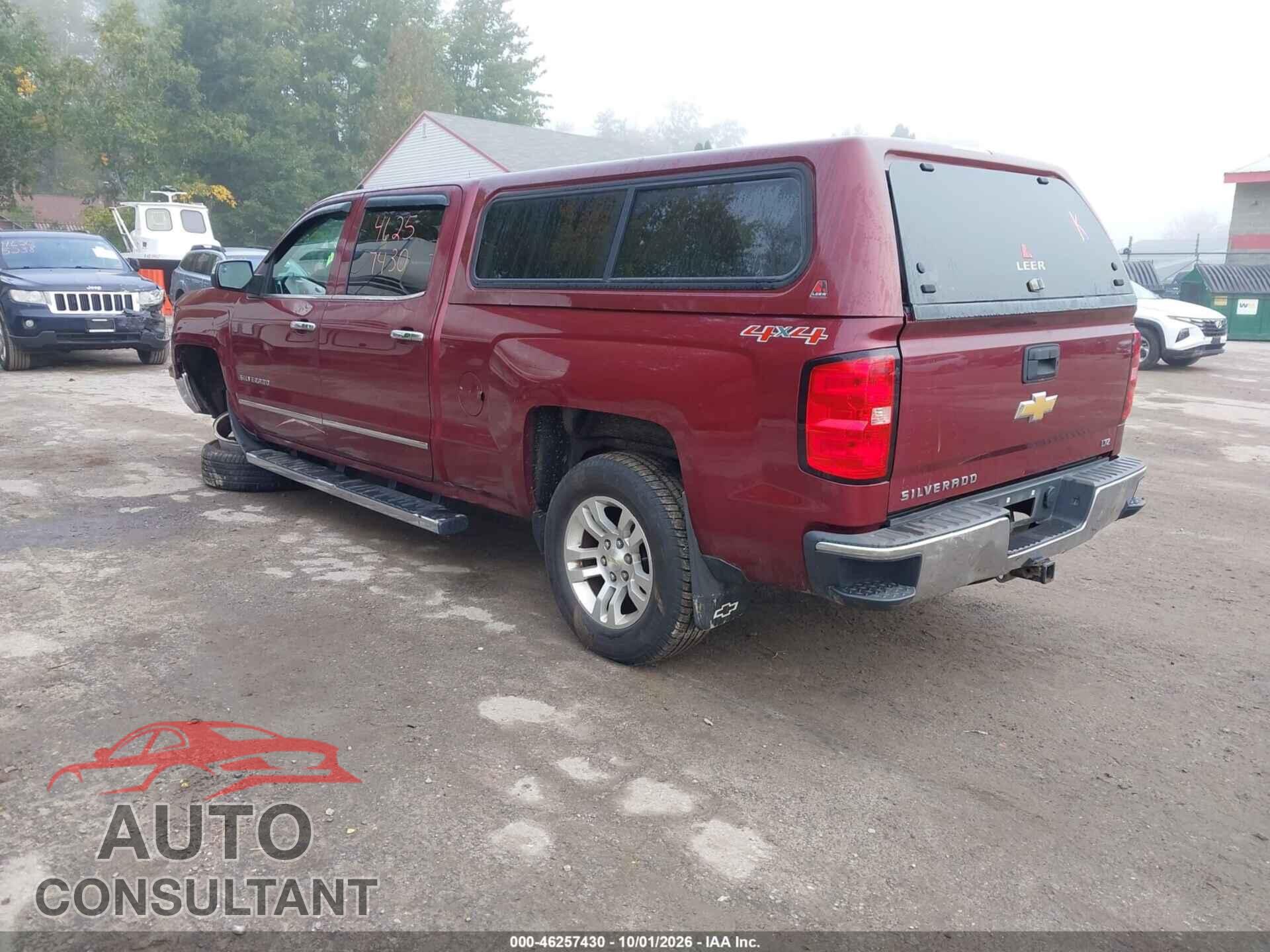 CHEVROLET SILVERADO 1500 2015 - 3GCUKSEC3FG441278