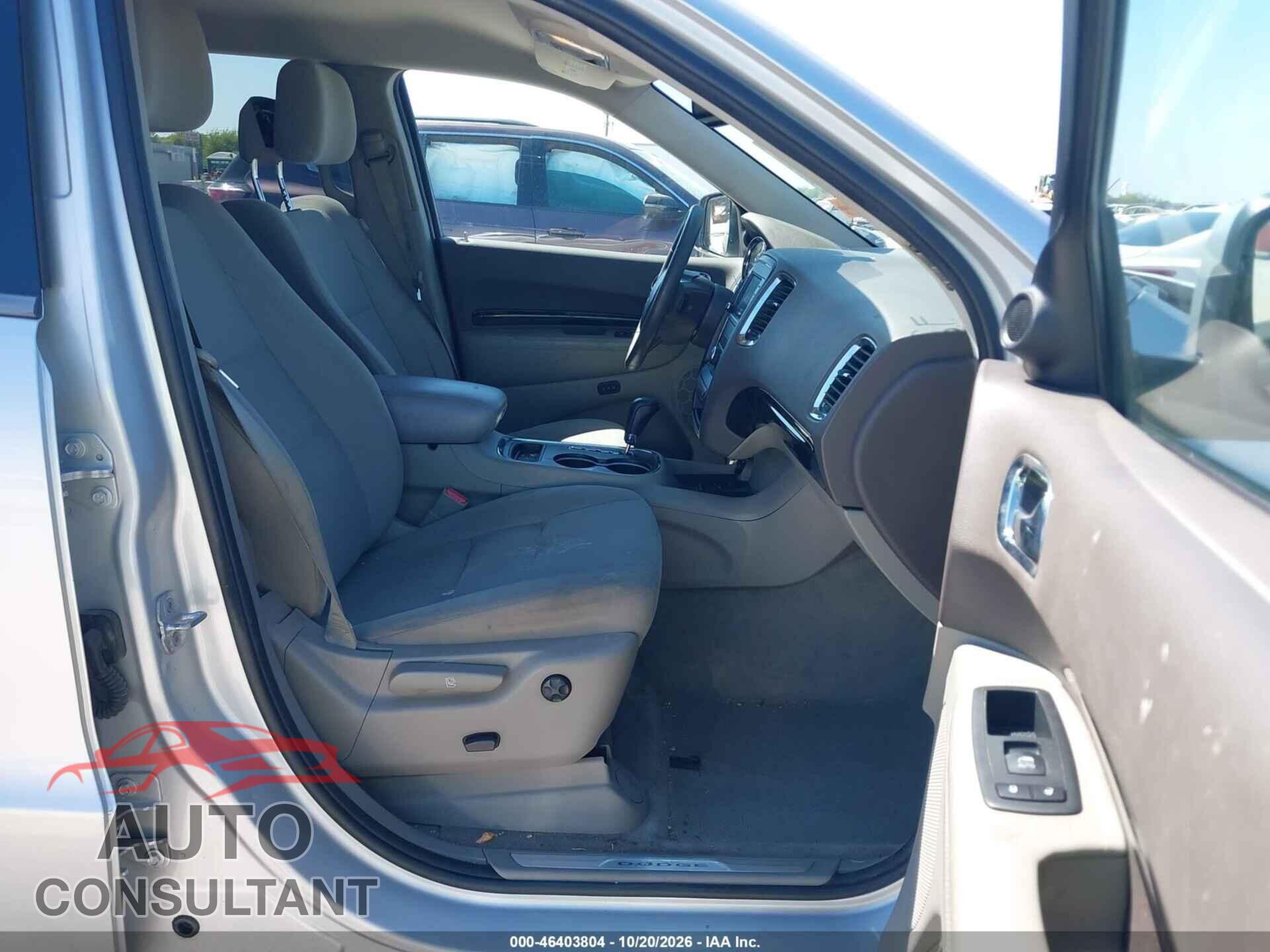 DODGE DURANGO 2012 - 1C4RDHDG9CC257890