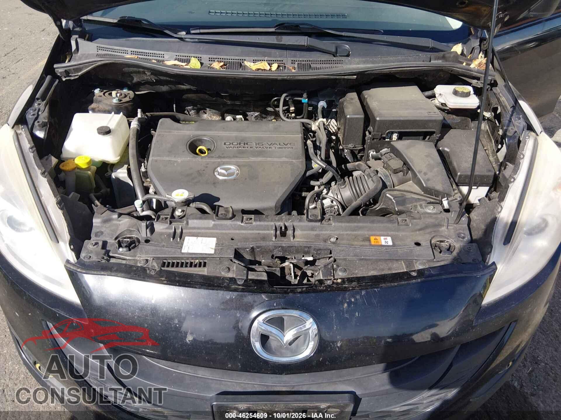 MAZDA MAZDA5 2012 - JM1CW2BLXC0117524