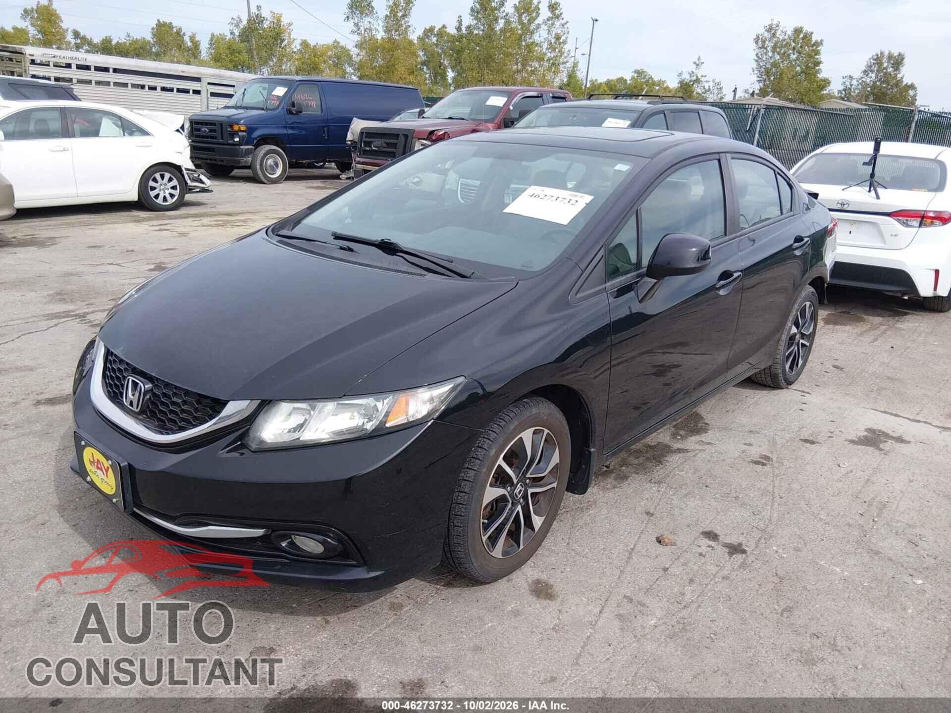 HONDA CIVIC 2013 - 19XFB2F94DE092667