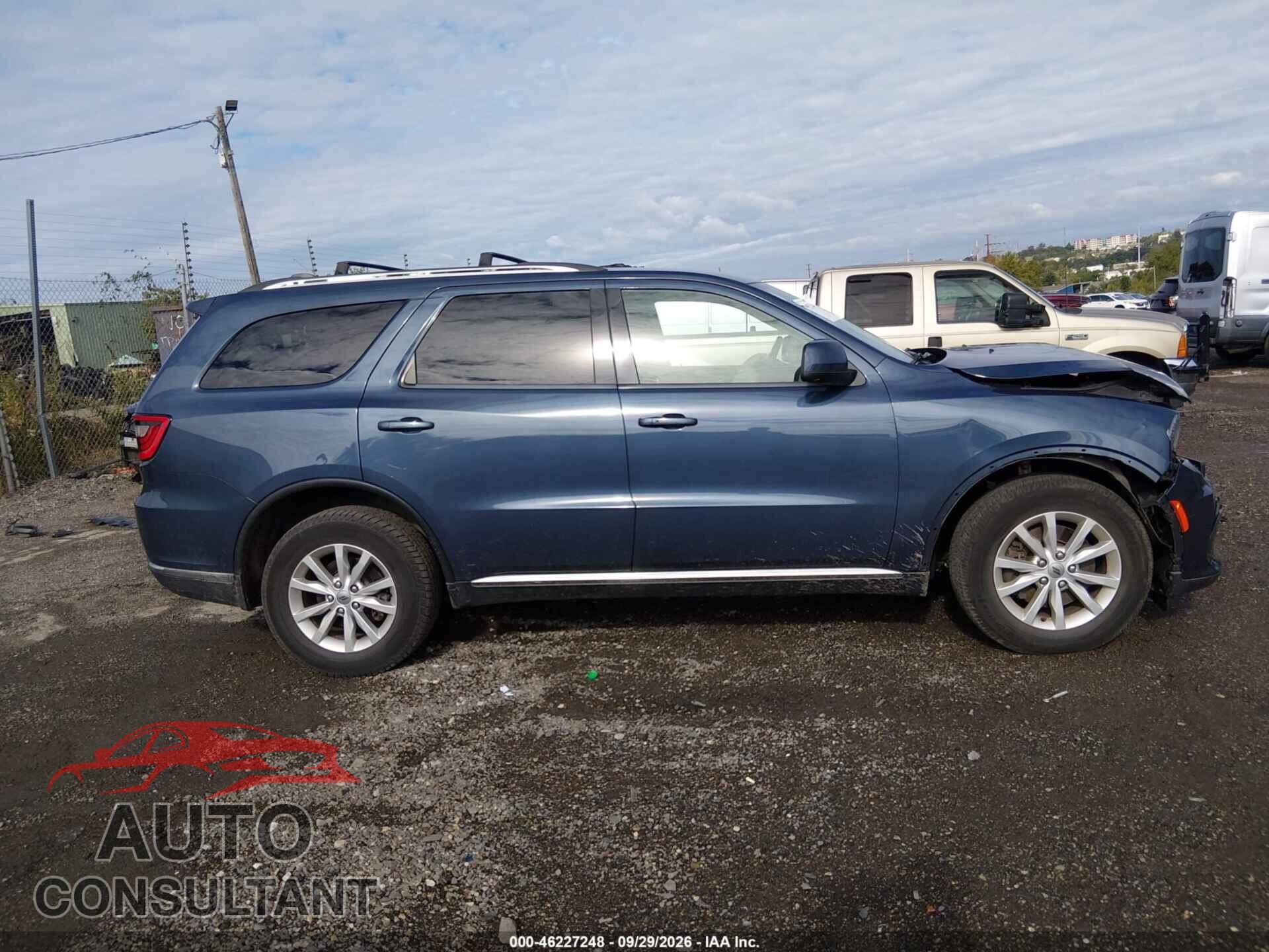 DODGE DURANGO 2021 - 1C4RDJAG1MC557582