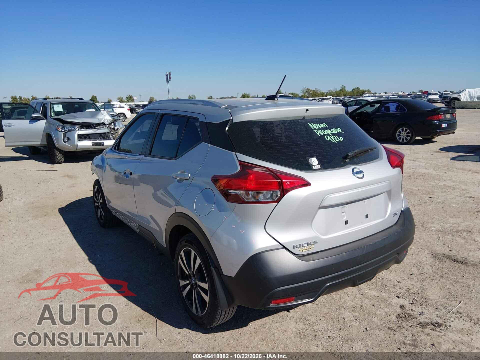 NISSAN KICKS 2019 - 3N1CP5CU3KL495887