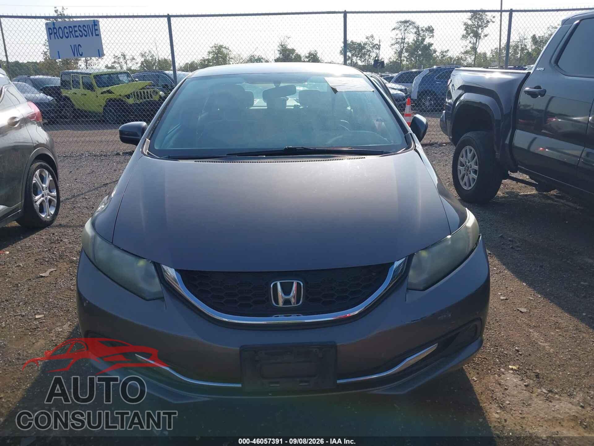 HONDA CIVIC 2014 - 19XFB2F54EE052829