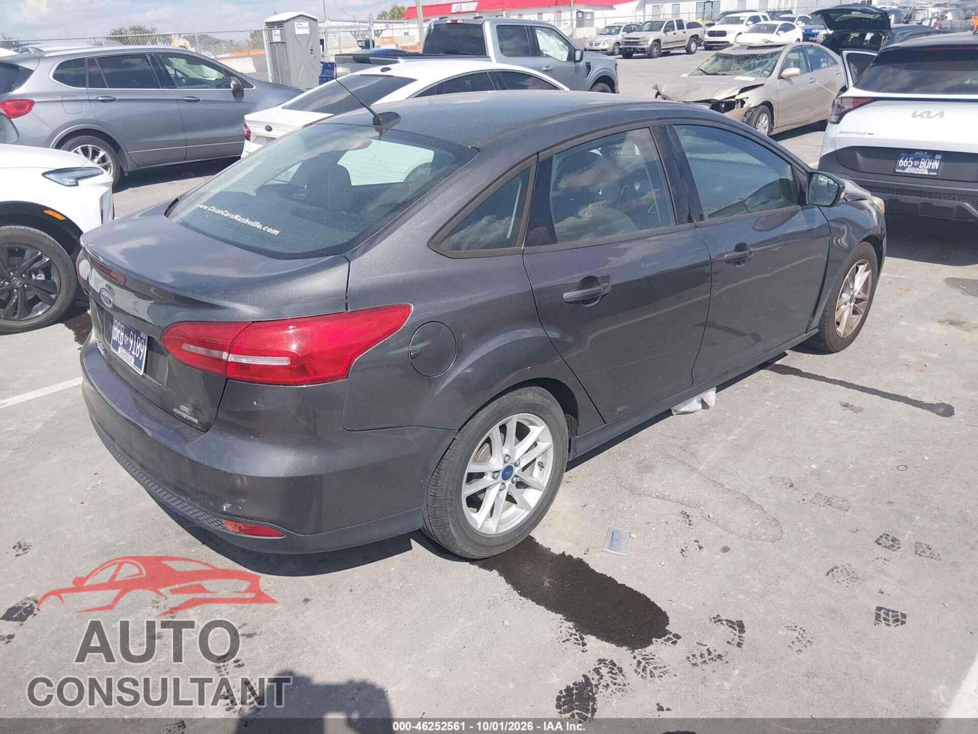 FORD FOCUS 2015 - 1FADP3F2XFL367489