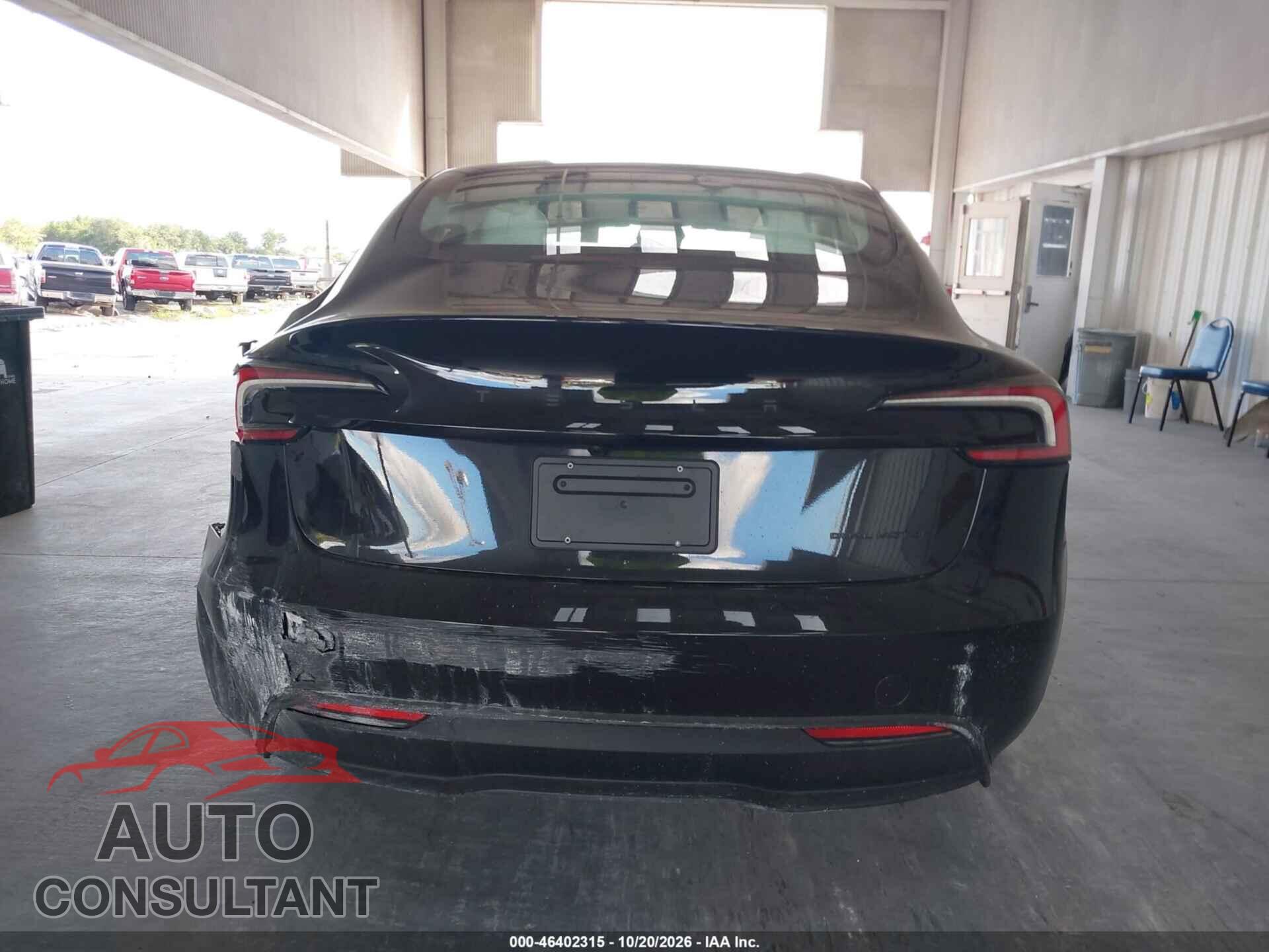 TESLA MODEL 3 2026 - 5YJ3E1EB3TF182815