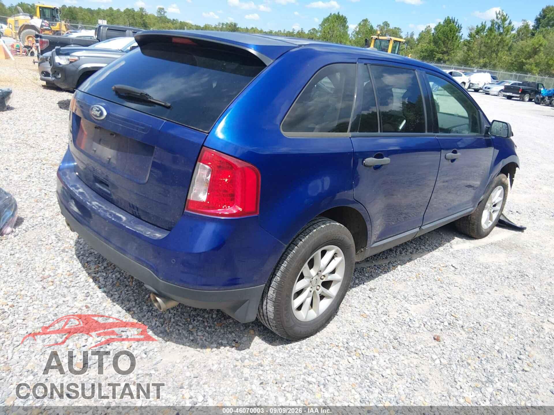 FORD EDGE 2013 - 2FMDK3GC7DBB54346