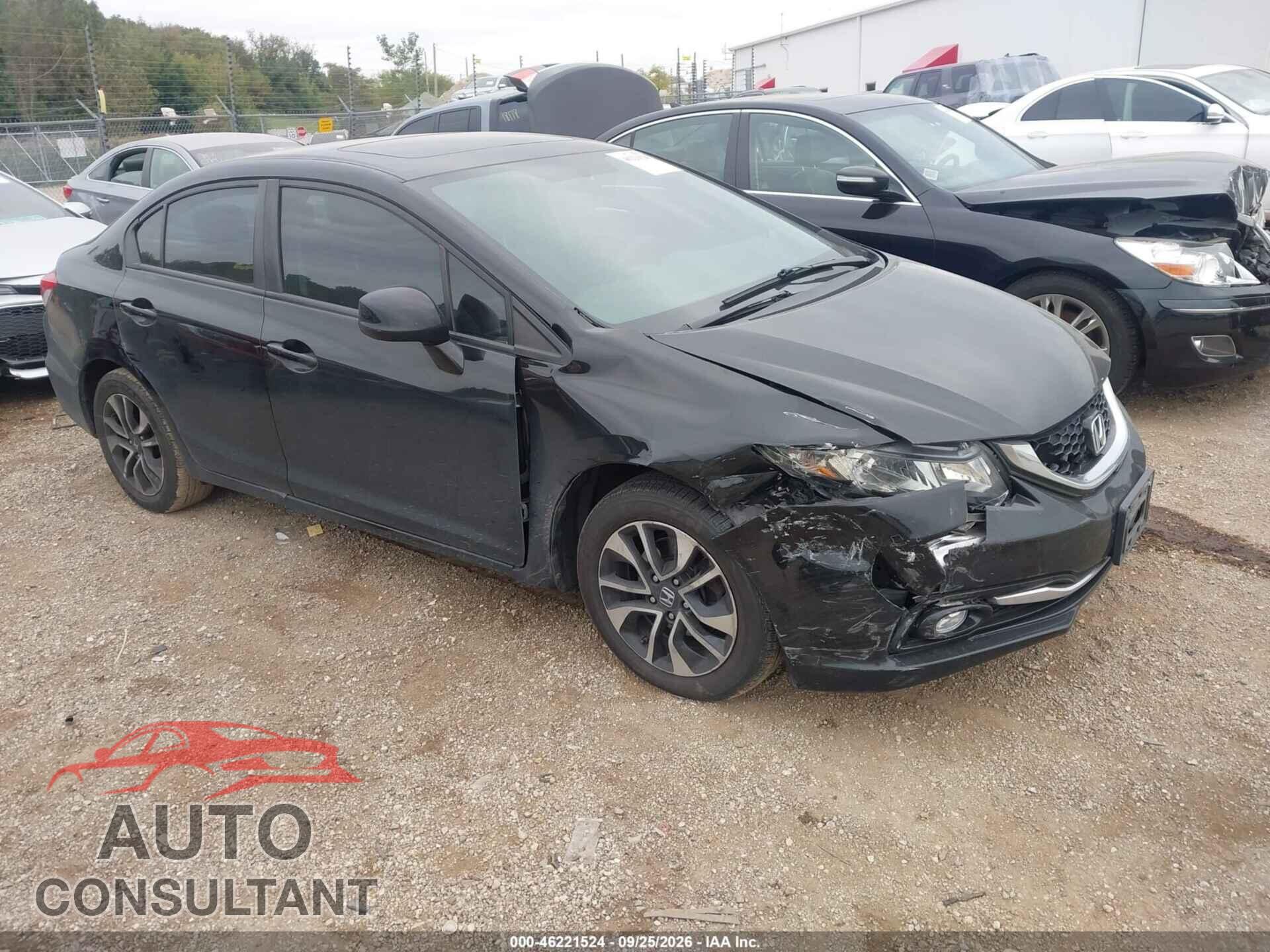 HONDA CIVIC 2013 - 19XFB2F93DE071308