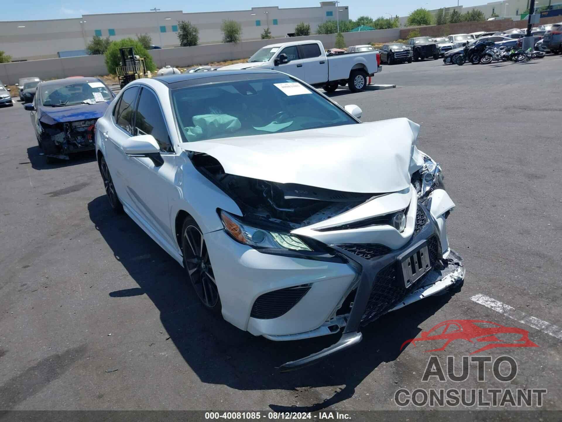 TOYOTA CAMRY 2019 - 4T1BZ1HK9KU032642