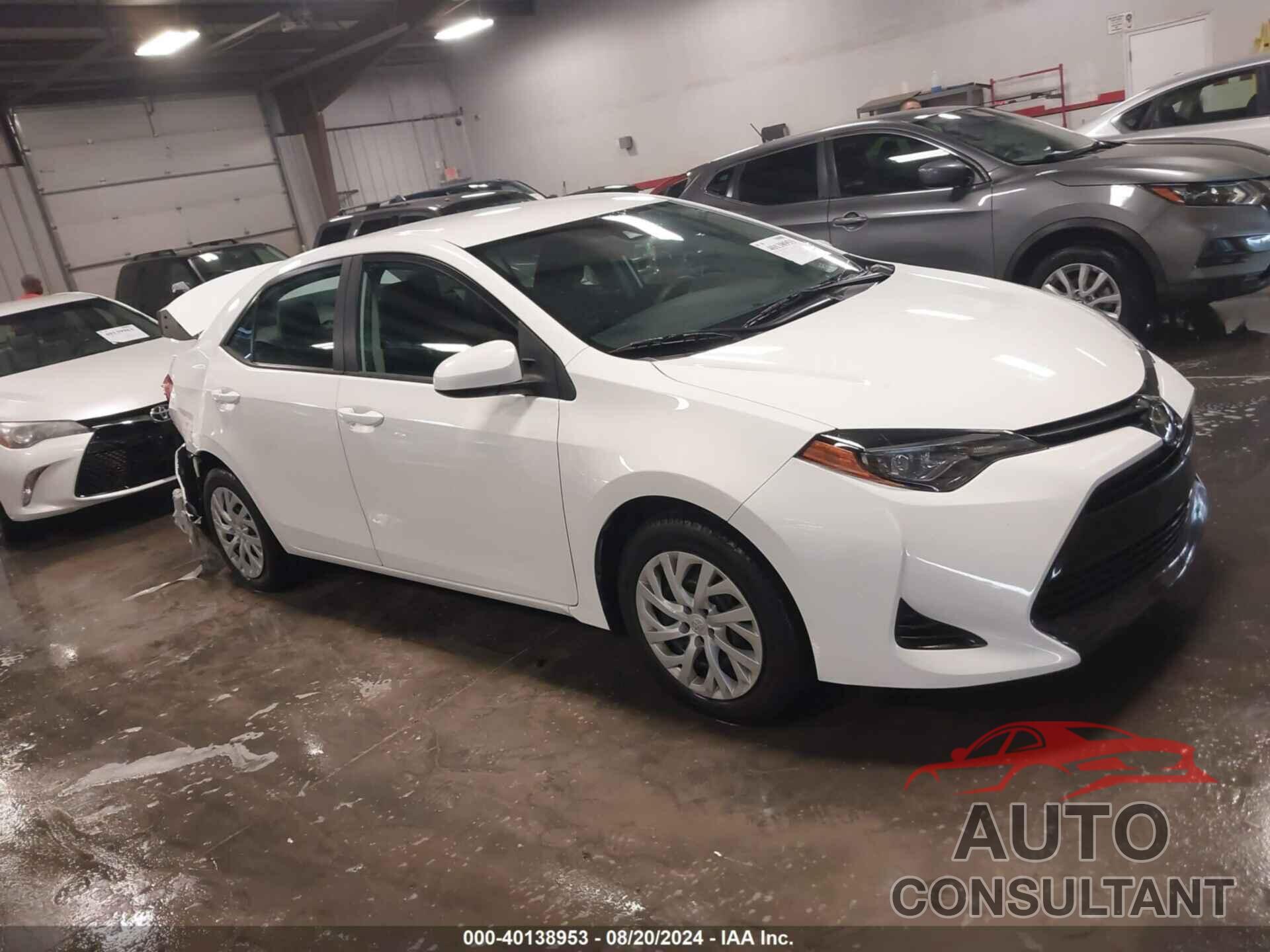 TOYOTA COROLLA 2019 - 5YFBURHE9KP895059