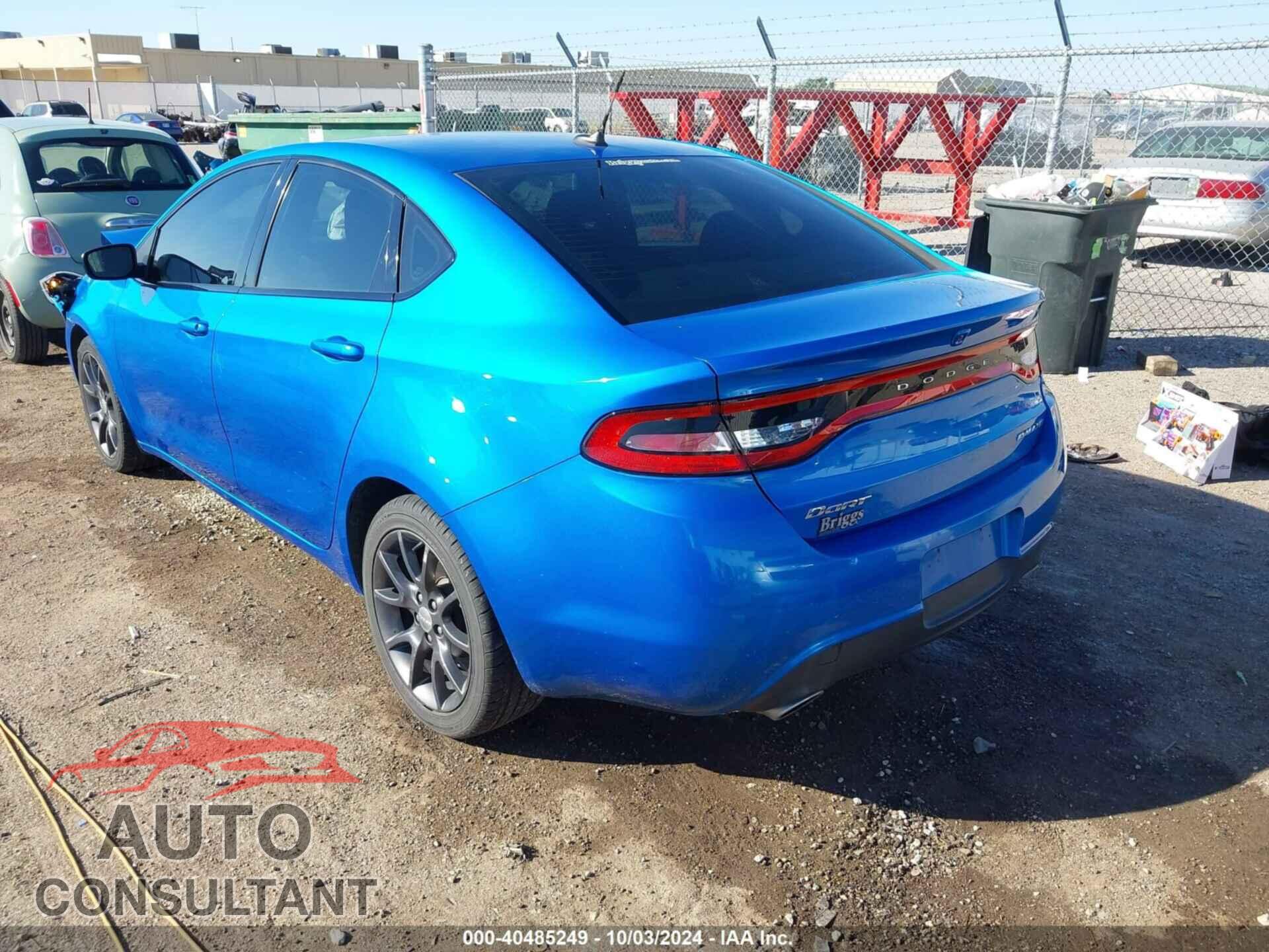 DODGE DART 2016 - 1C3CDFBB1GD728601