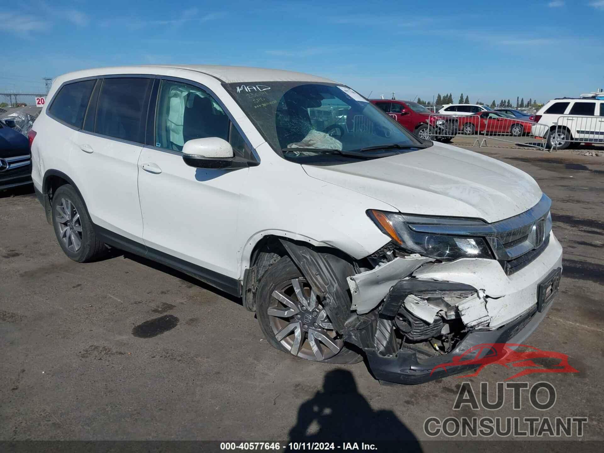 HONDA PILOT 2021 - 5FNYF6H32MB057777