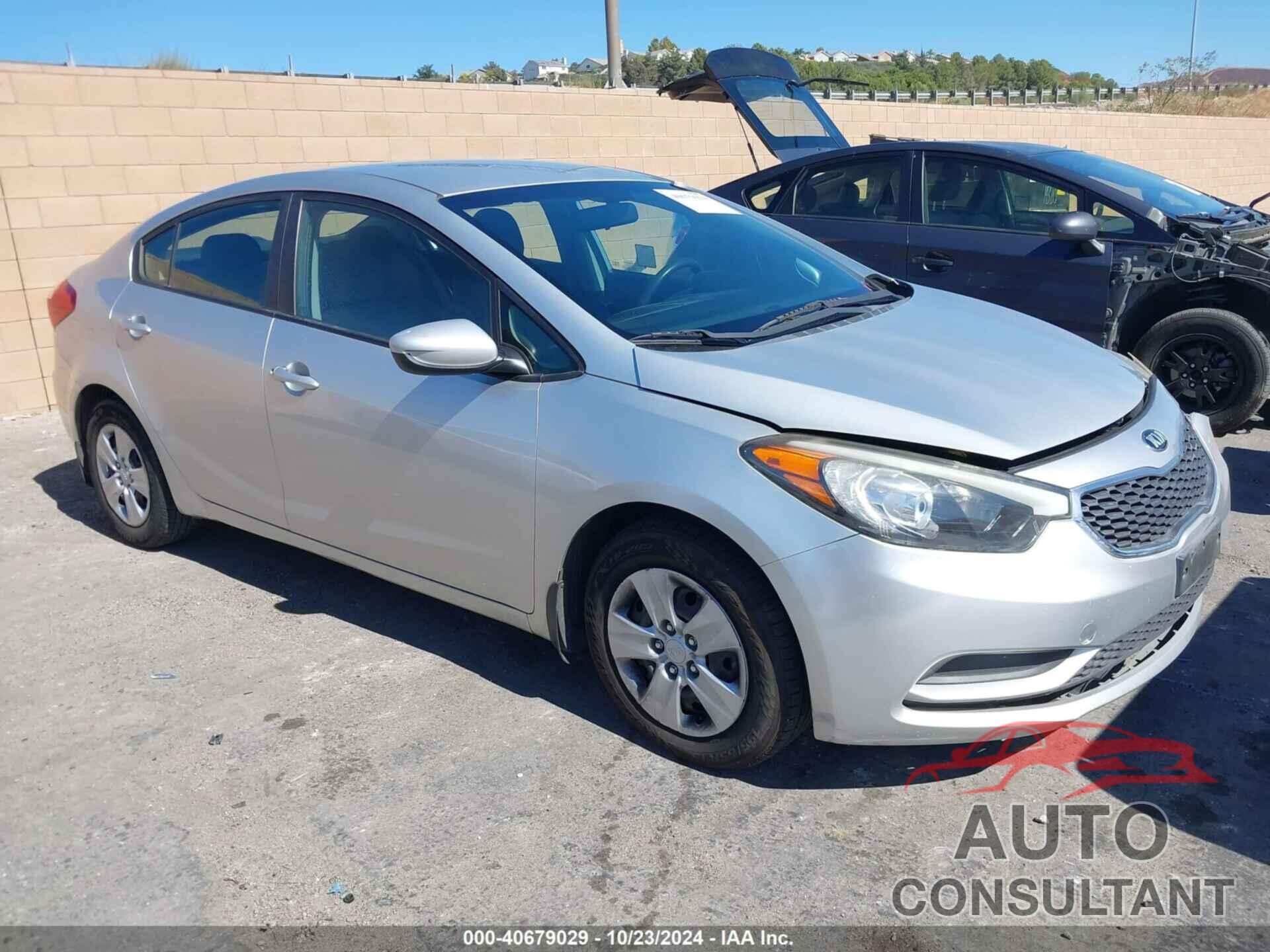 KIA FORTE 2014 - KNAFK4A67E5132131