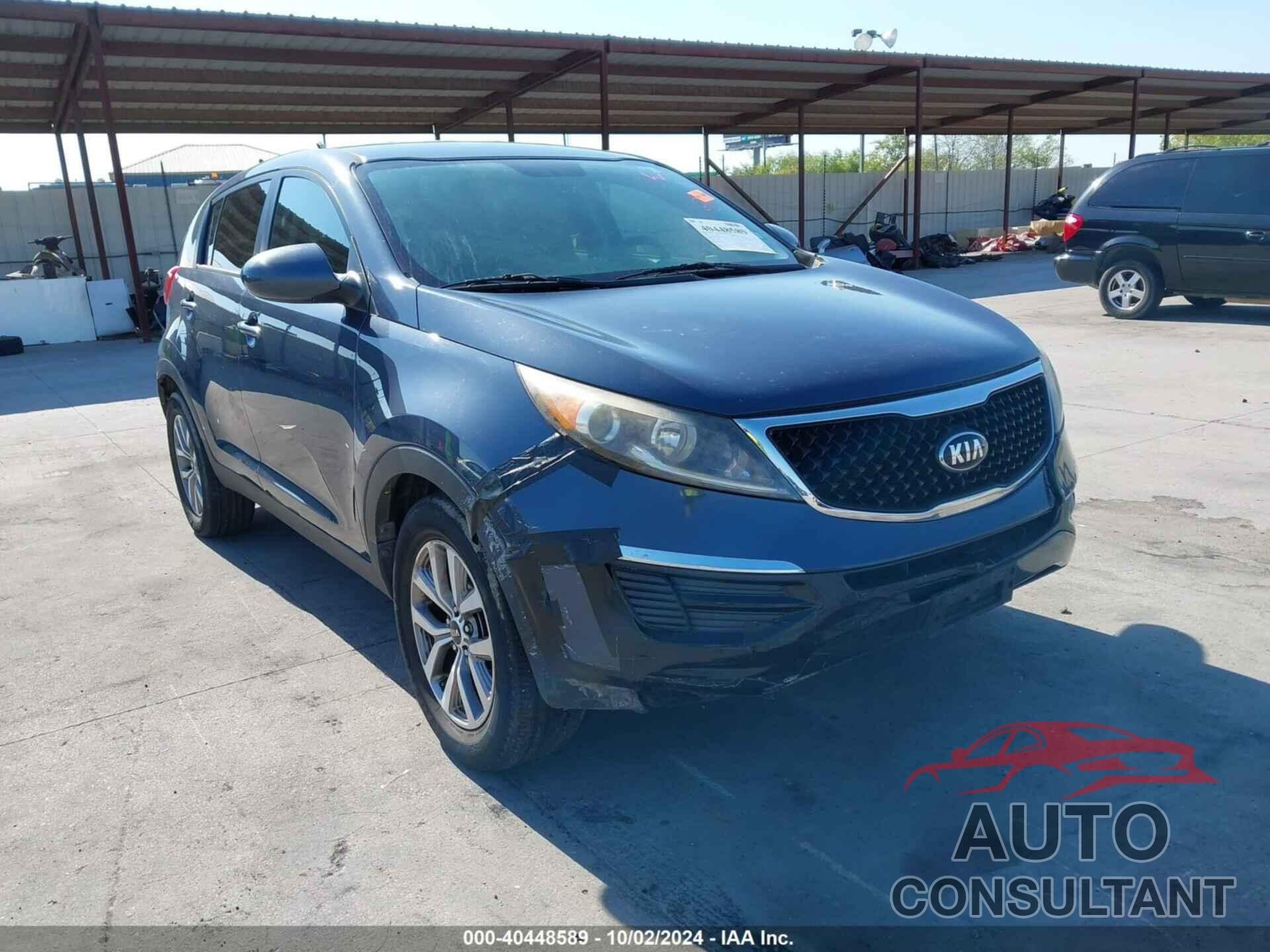 KIA SPORTAGE 2016 - KNDPB3AC5G7832003