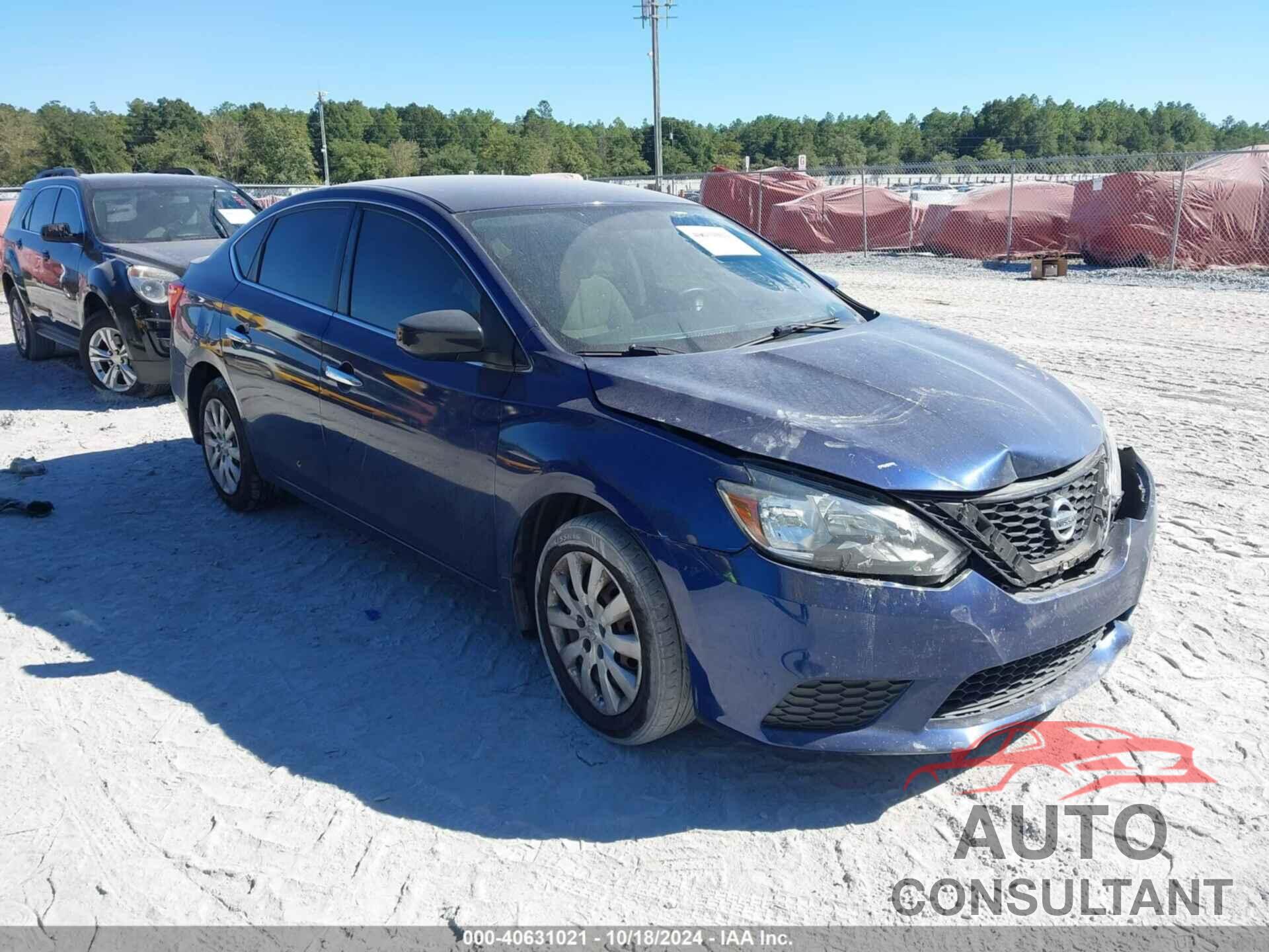 NISSAN SENTRA 2016 - 3N1AB7AP1GY306565