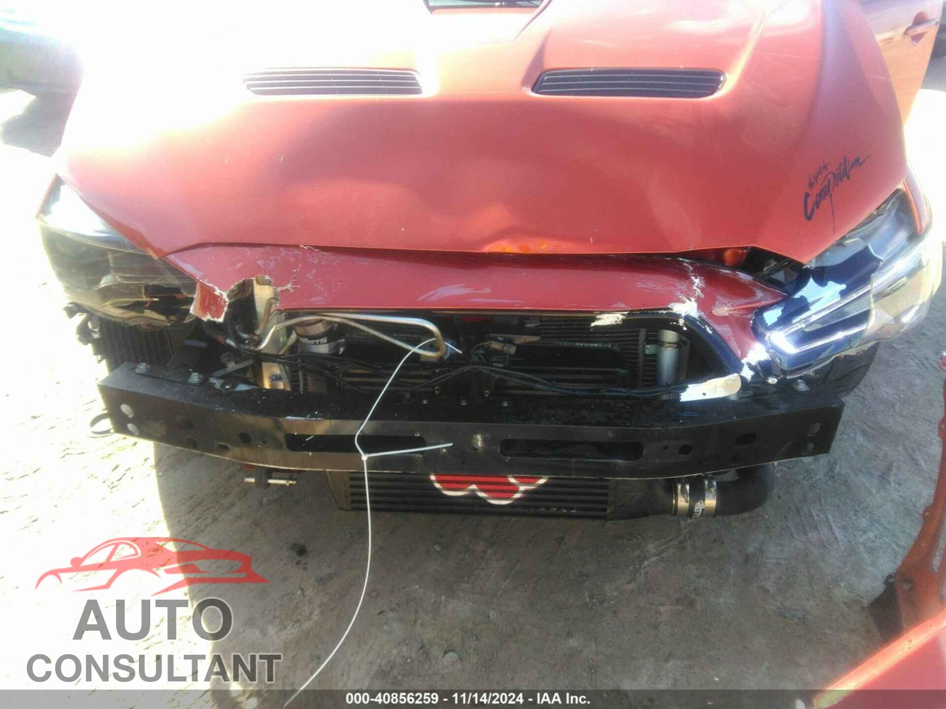 MITSUBISHI LANCER EVOLUTION 2010 - JA32W8FV7AU003558