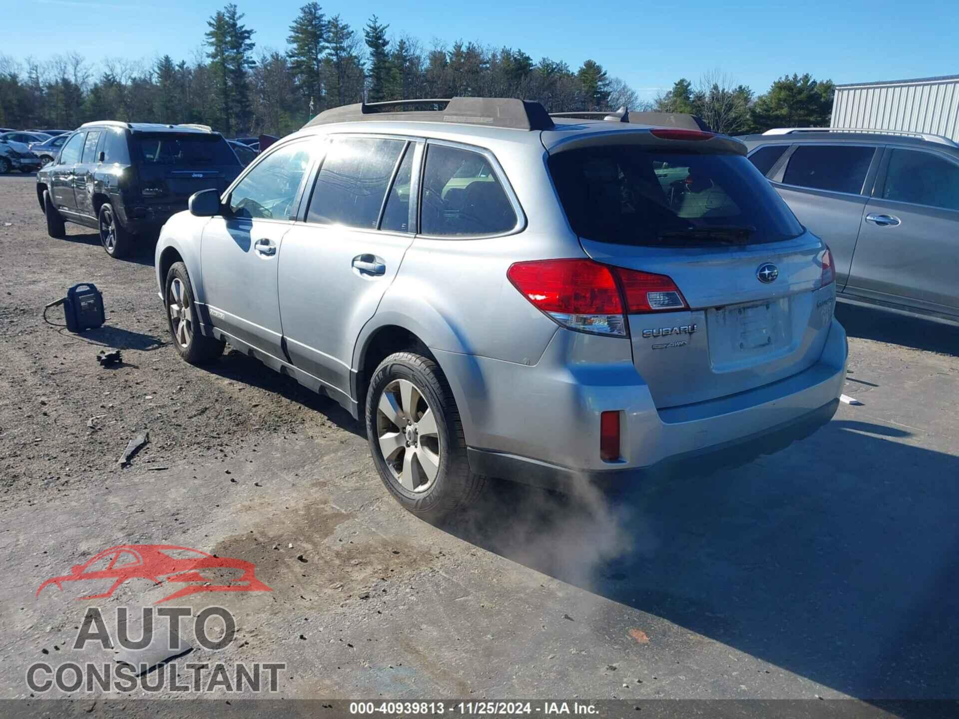 SUBARU OUTBACK 2012 - 4S4BRBLC4C3268581