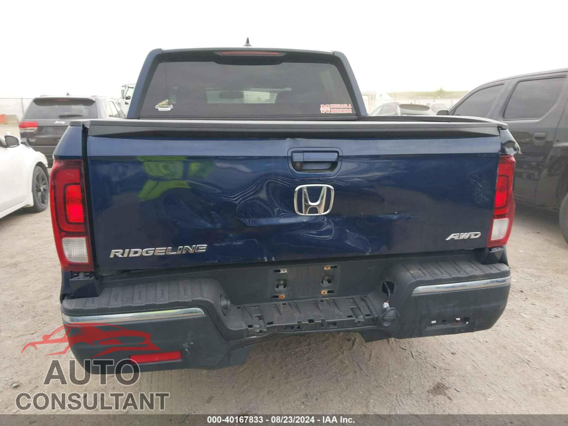 HONDA RIDGELINE 2017 - 5FPYK3F66HB003015