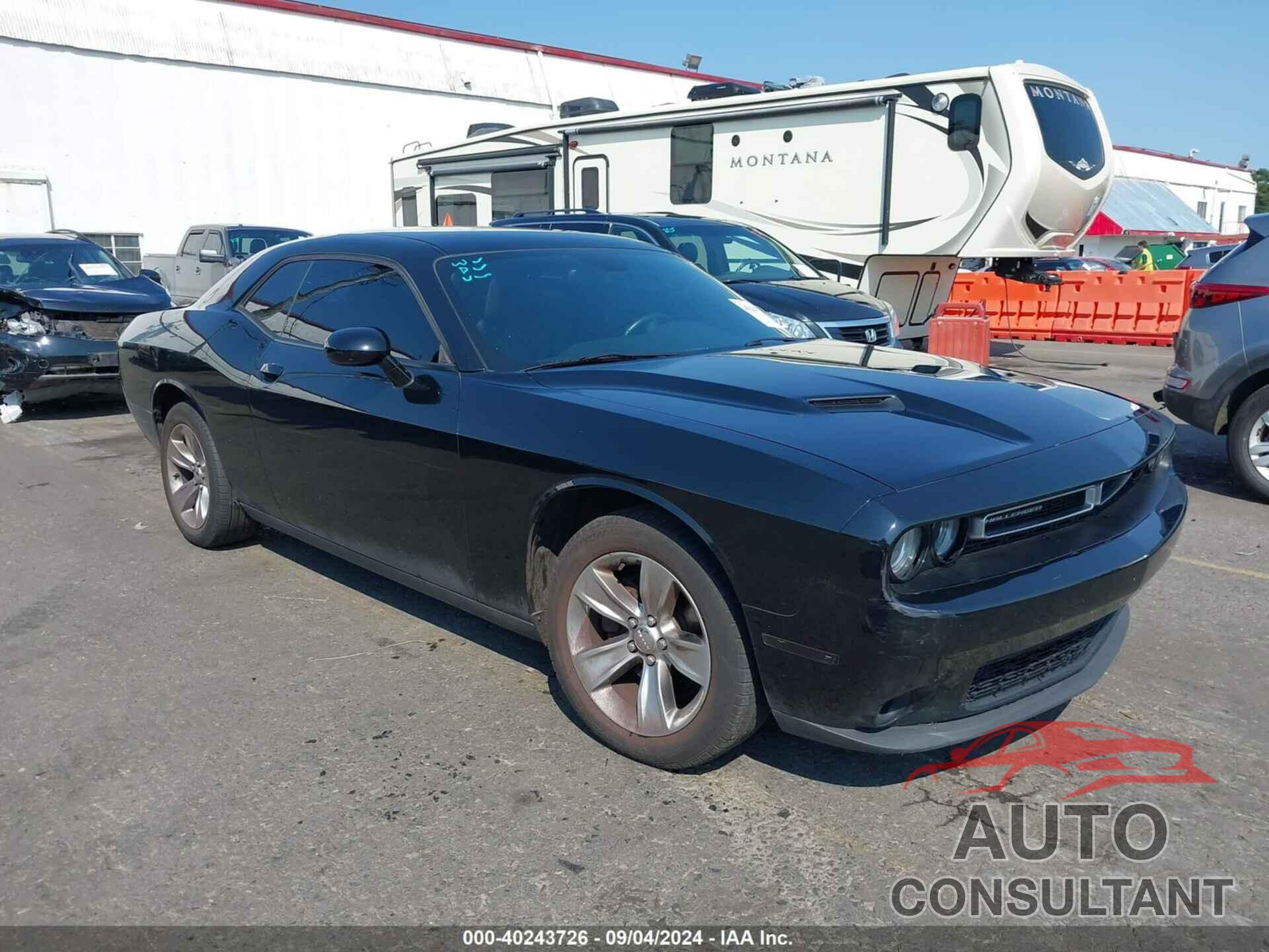 DODGE CHALLENGER 2016 - 2C3CDZAG2GH239822