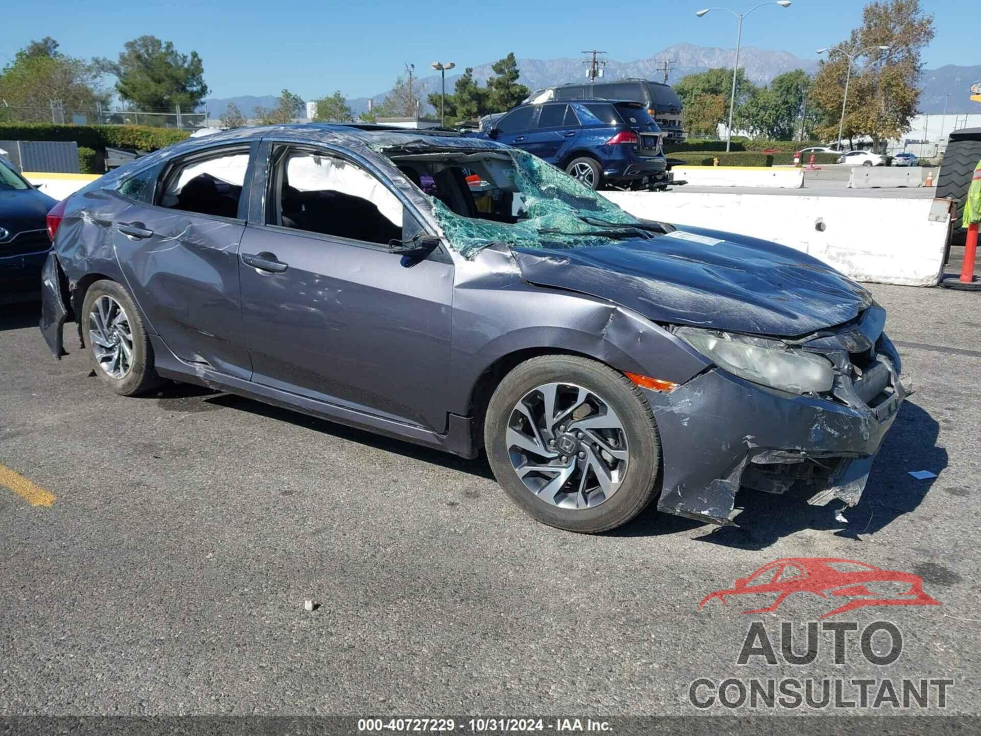 HONDA CIVIC 2018 - 2HGFC2F74JH505572