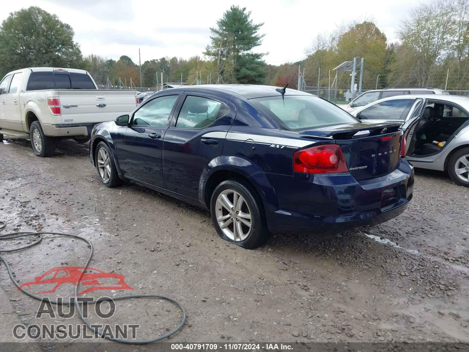 DODGE AVENGER 2013 - 1C3CDZCB6DN772874