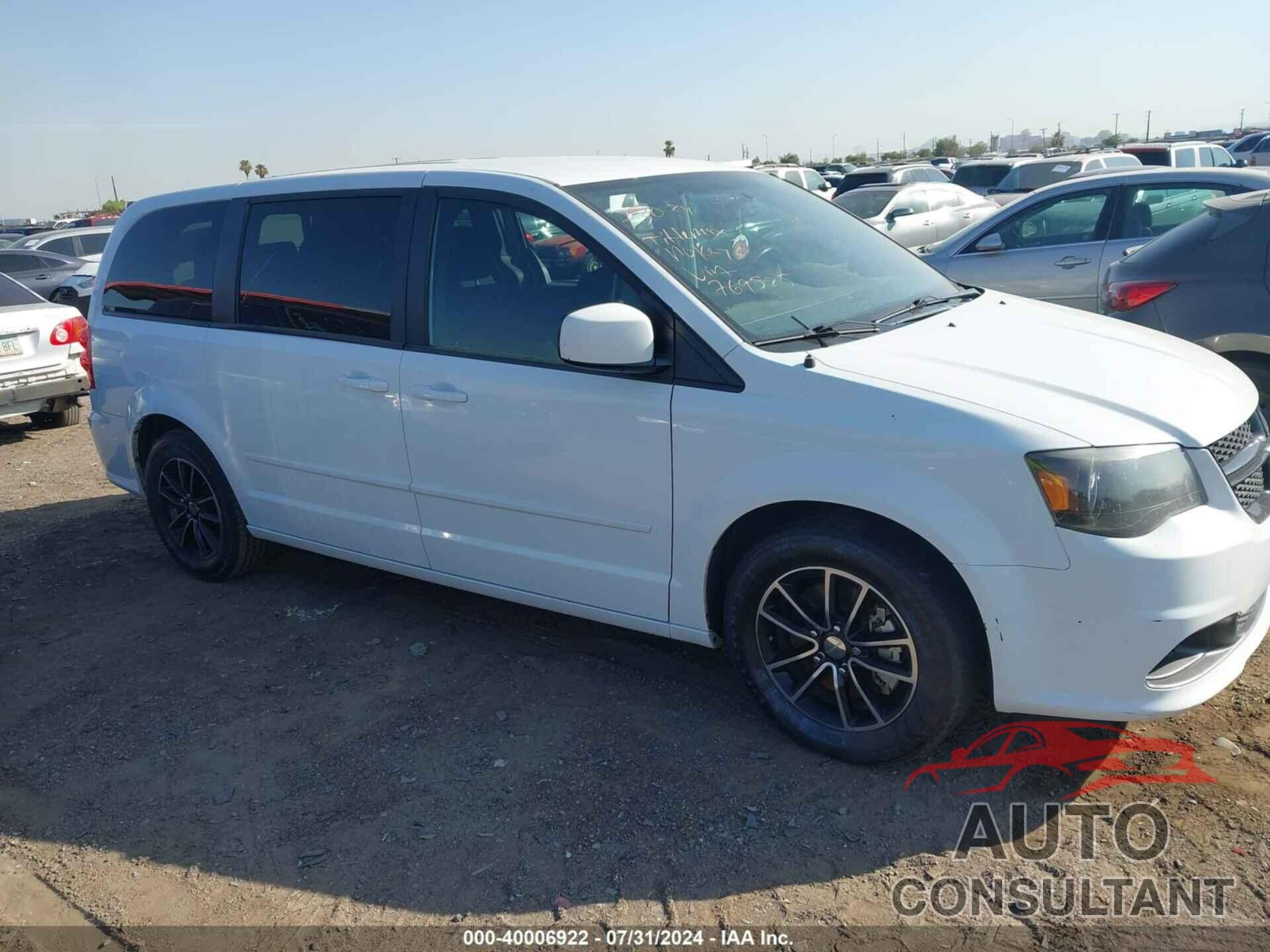 DODGE GRAND CARAVAN 2017 - 2C4RDGBGXHR769525