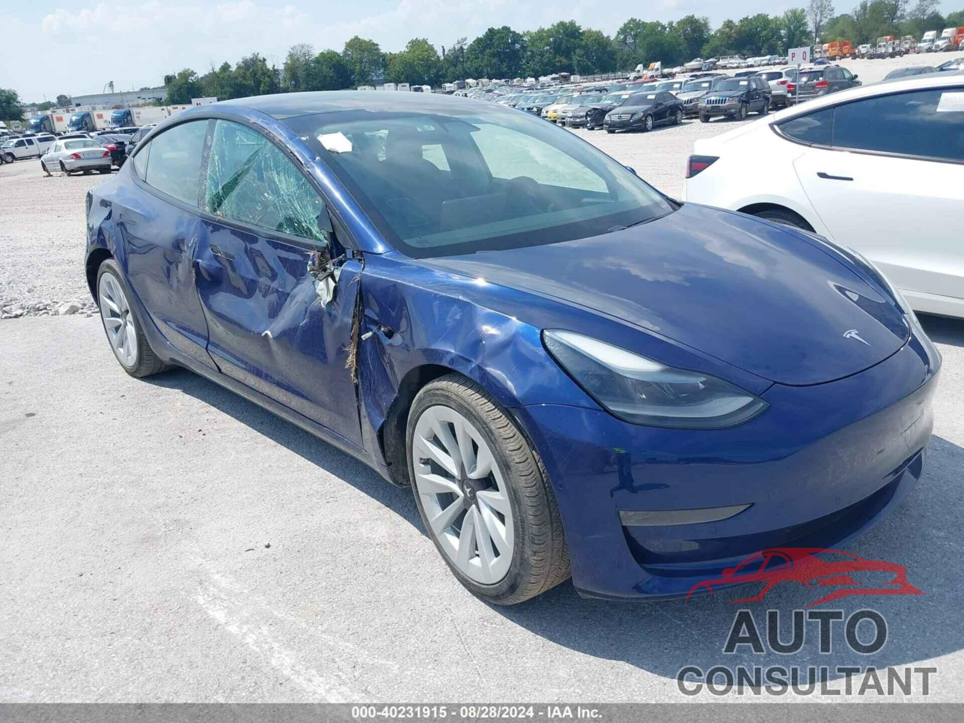 TESLA MODEL 3 2021 - 5YJ3E1EA8MF922075