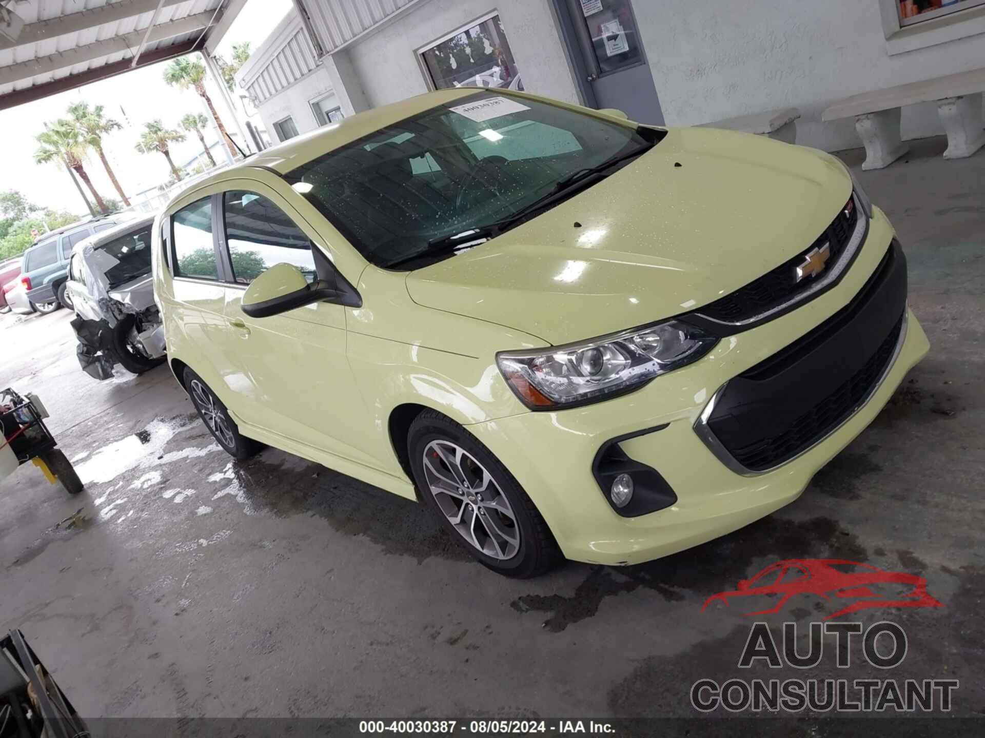 CHEVROLET SONIC 2017 - 1G1JD6SH3H4132438