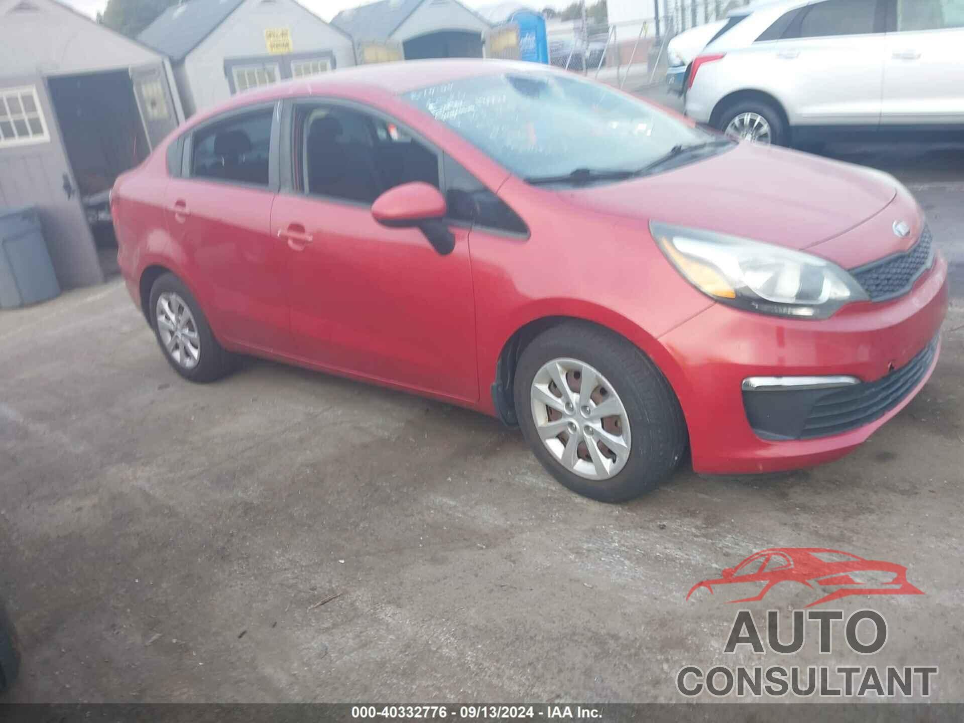 KIA RIO 2017 - KNADM4A36H6016375