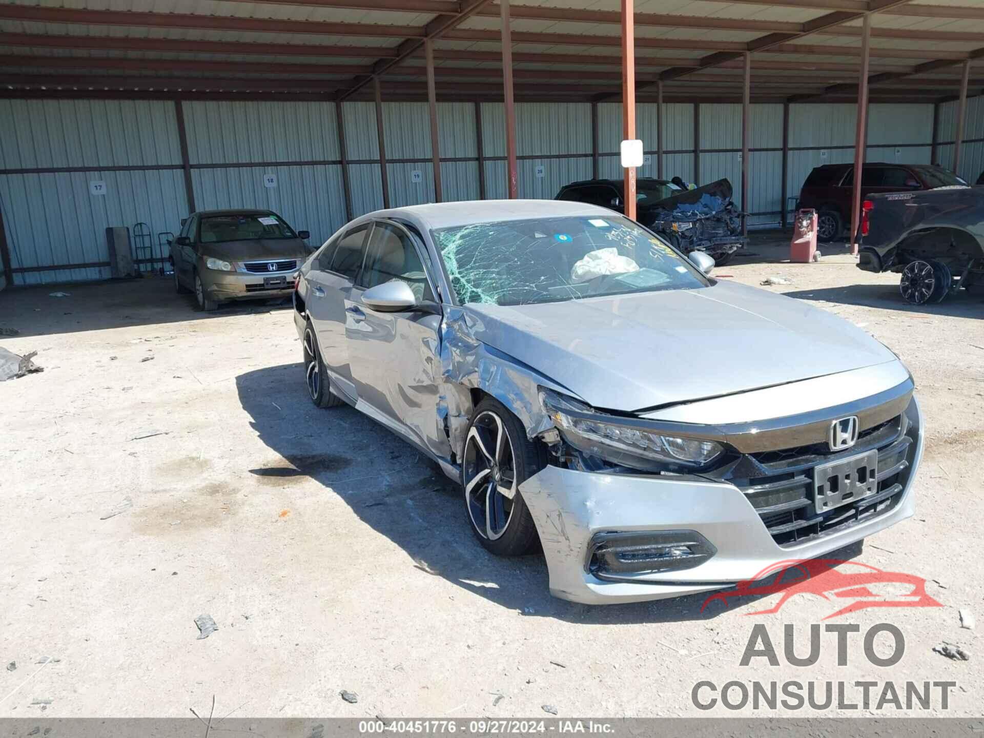 HONDA ACCORD 2018 - 1HGCV1F36JA038450