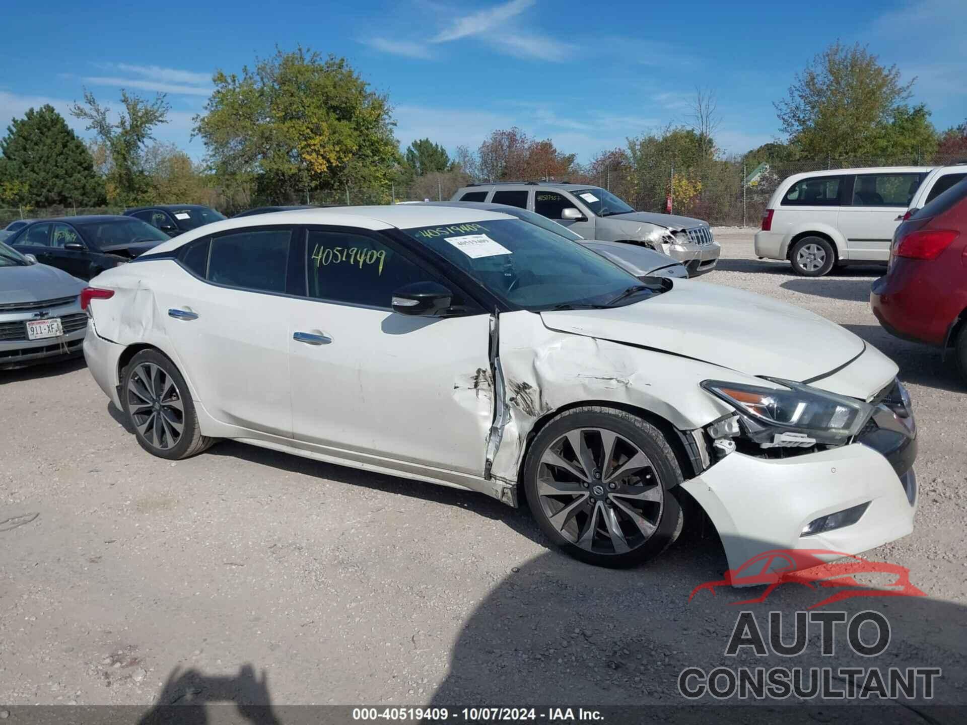 NISSAN MAXIMA 2016 - 1N4AA6AP9GC448185