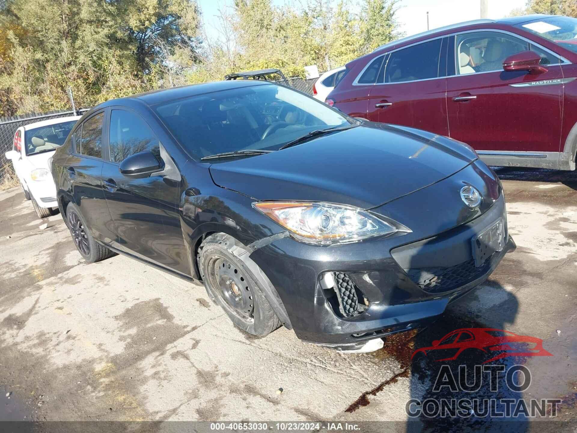 MAZDA MAZDA3 2013 - JM1BL1TF4D1831975