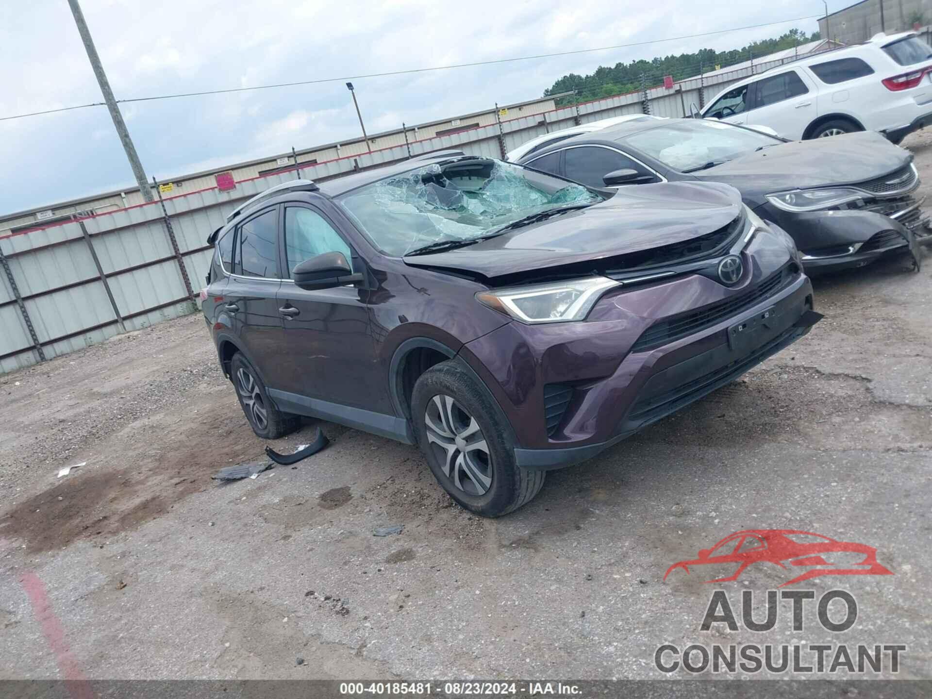 TOYOTA RAV4 2018 - 2T3ZFREV7JW459229