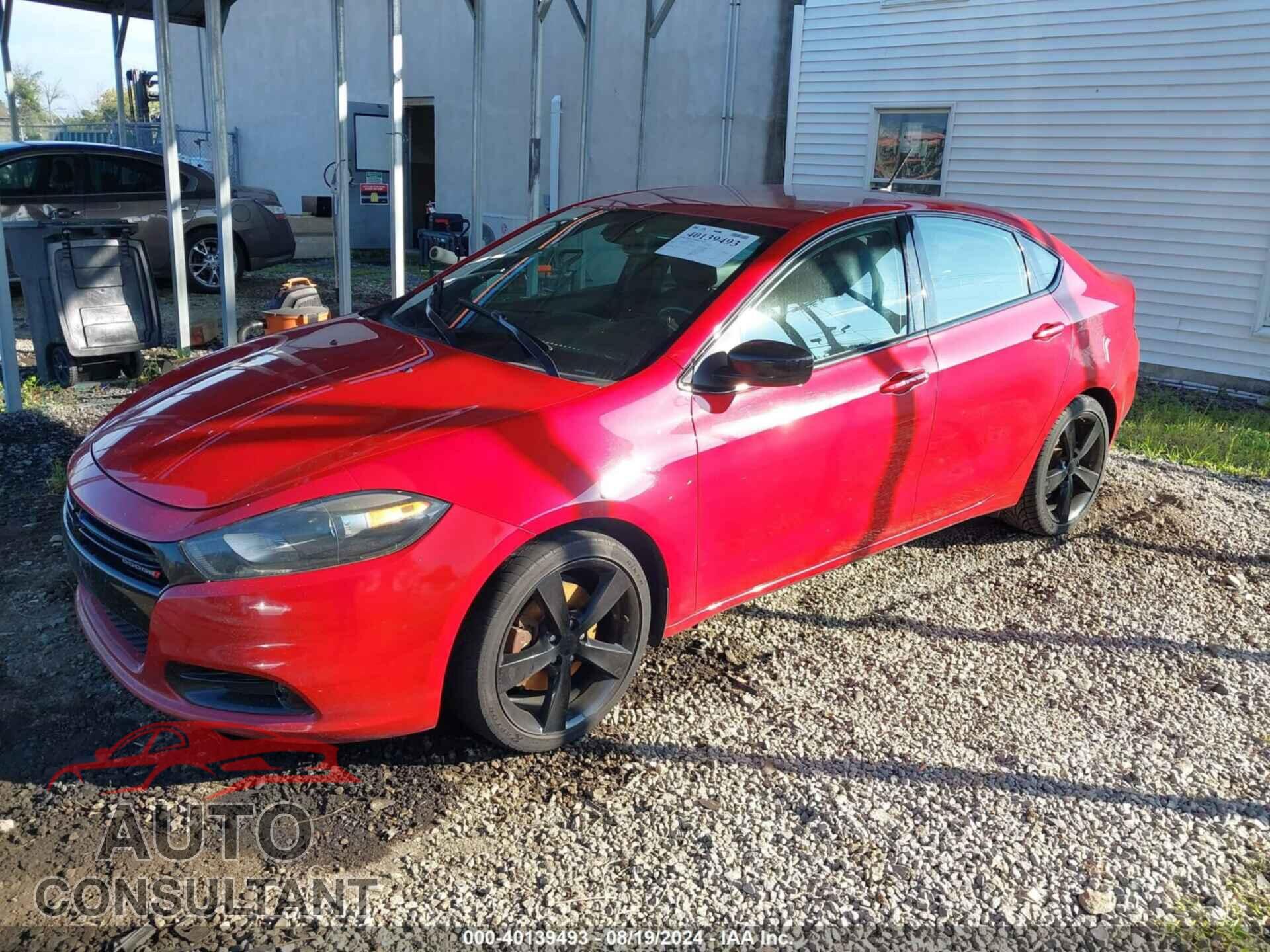 DODGE DART 2015 - 1C3CDFBB5FD407143